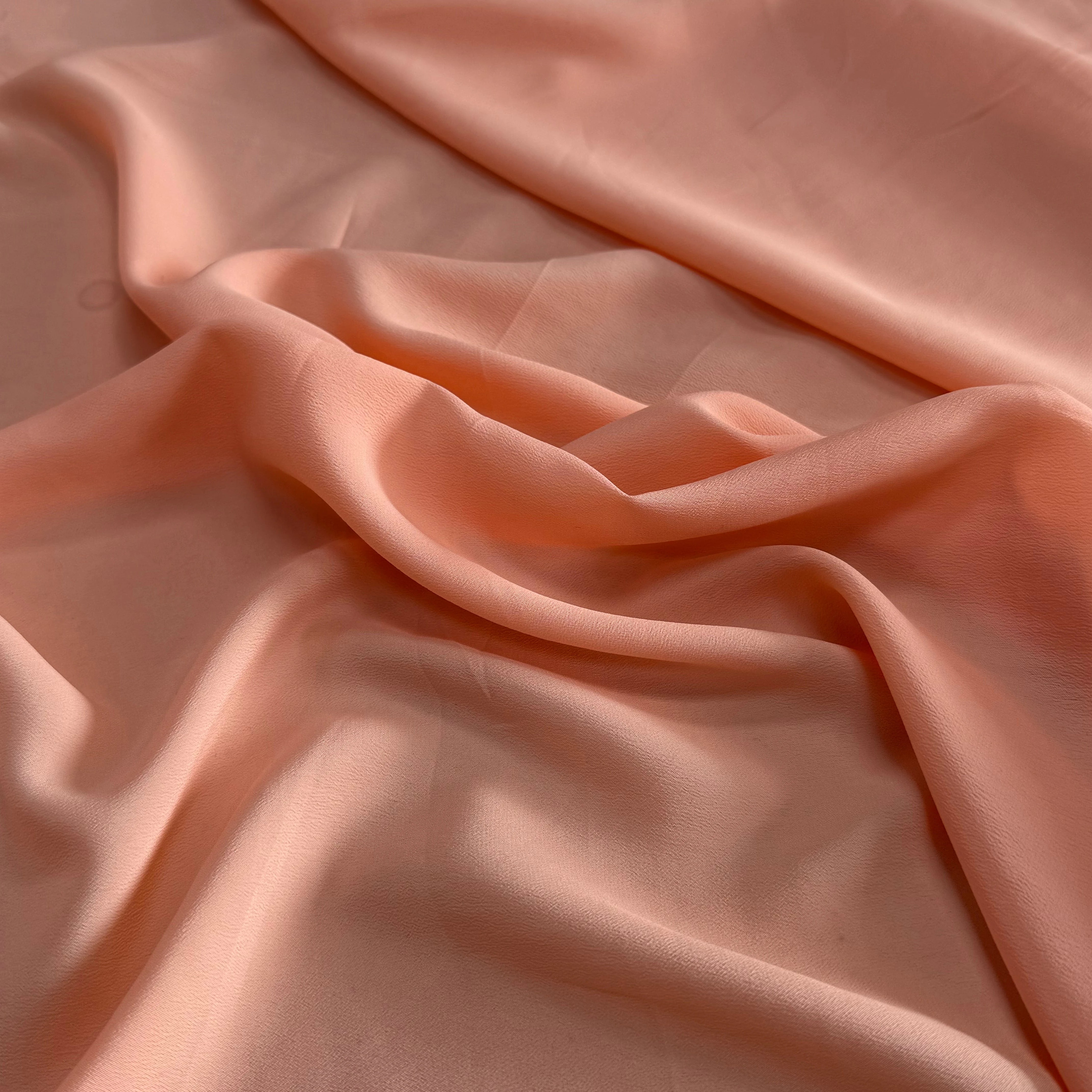 CREPE SAUMON 100% VISCOSE - My Little Coupon