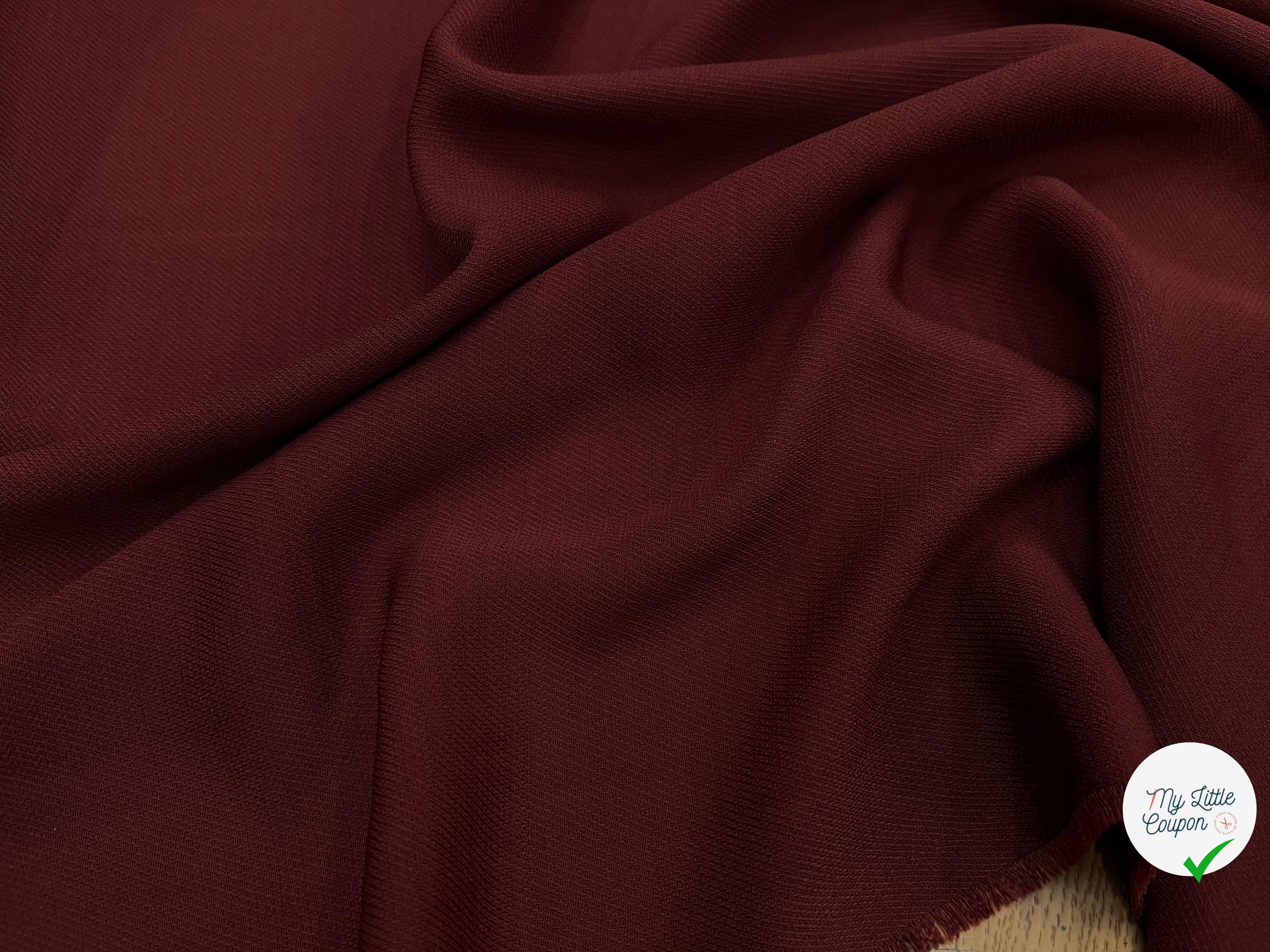 CREPE SERGÉ BRICK SOUPLE - My Little Coupon