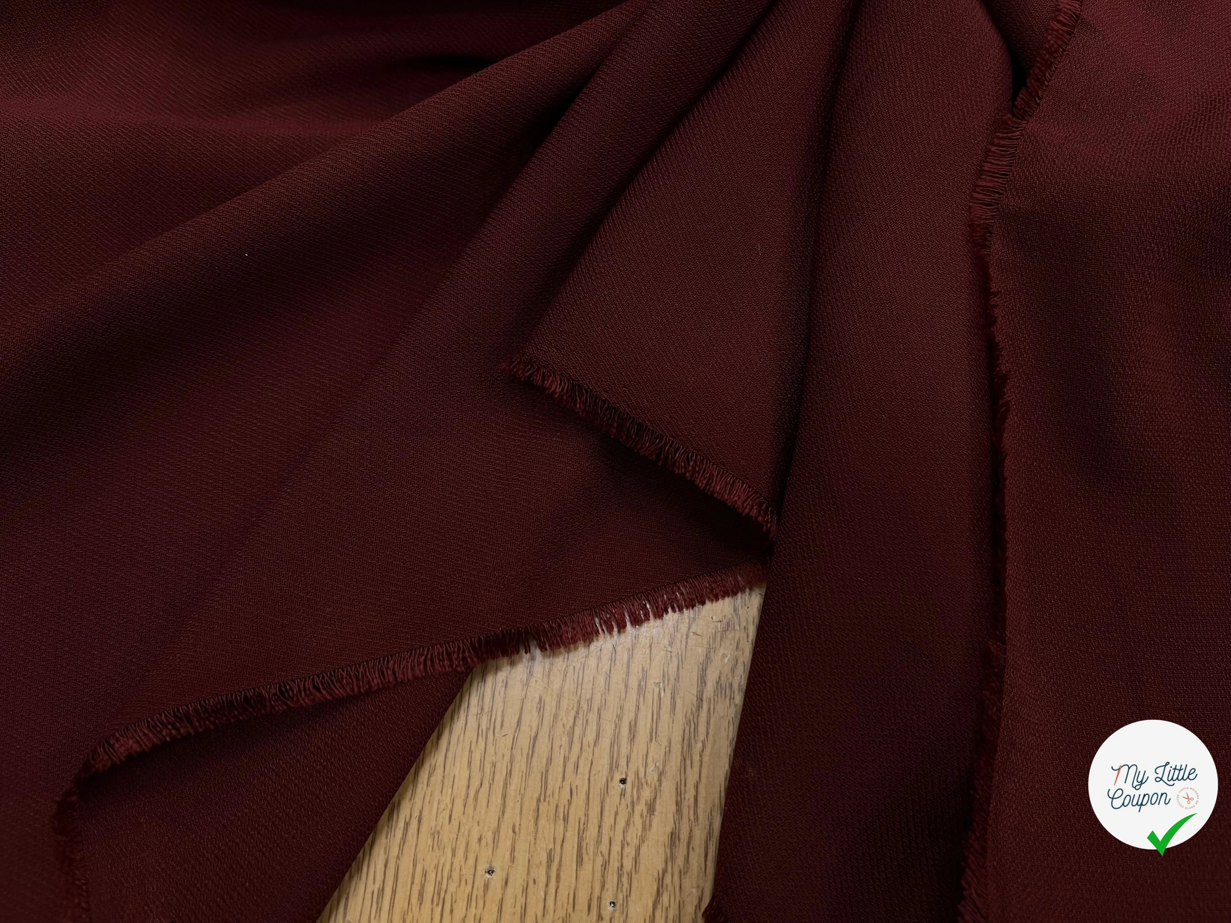 CREPE SERGÉ BRICK SOUPLE - My Little Coupon