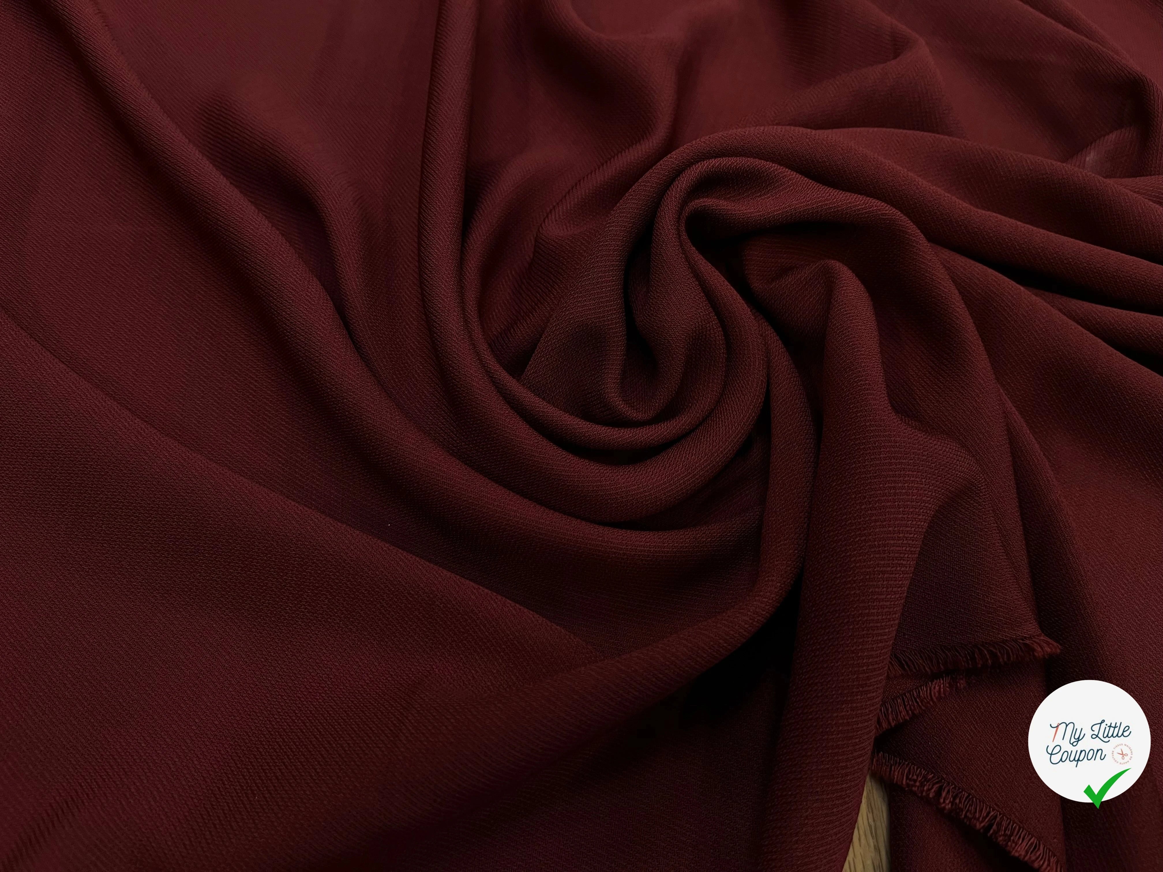 CREPE SERGÉ BRICK SOUPLE - My Little Coupon