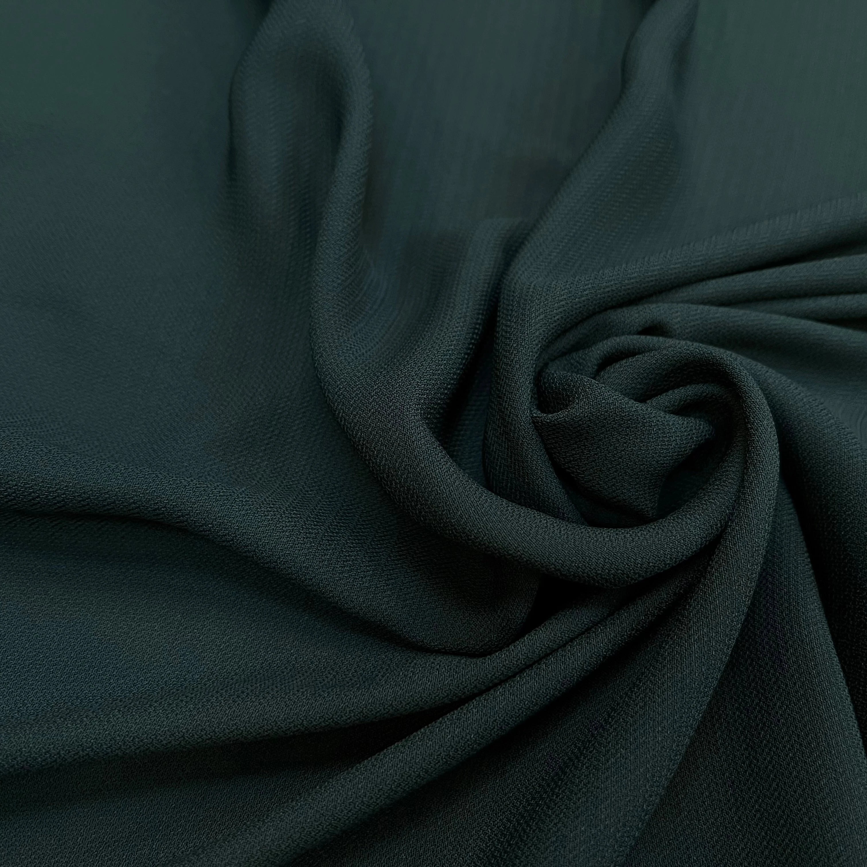 CREPE SERGÉ VERT SAPIN SOUPLE - My Little Coupon