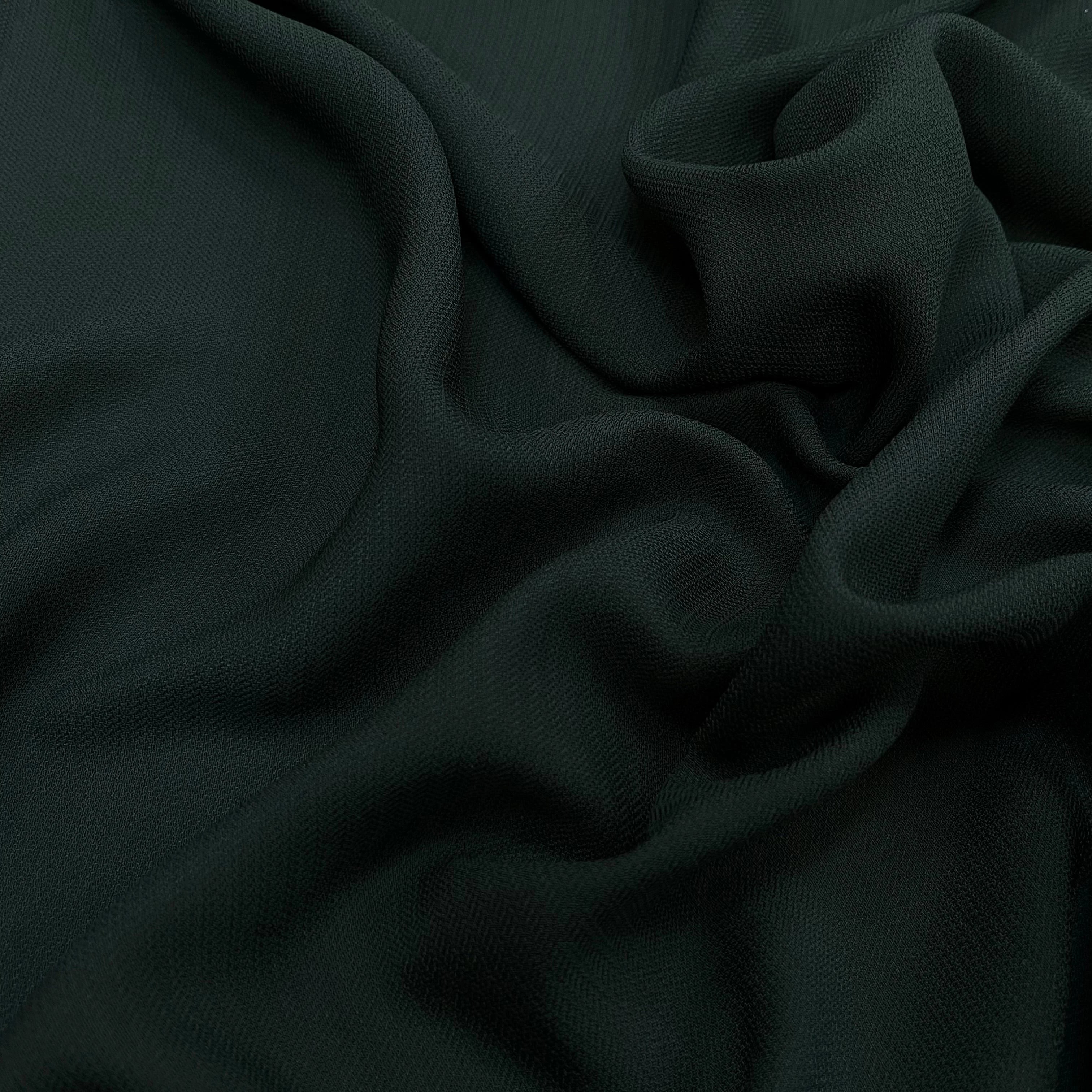 CREPE SERGÉ VERT SAPIN SOUPLE - My Little Coupon