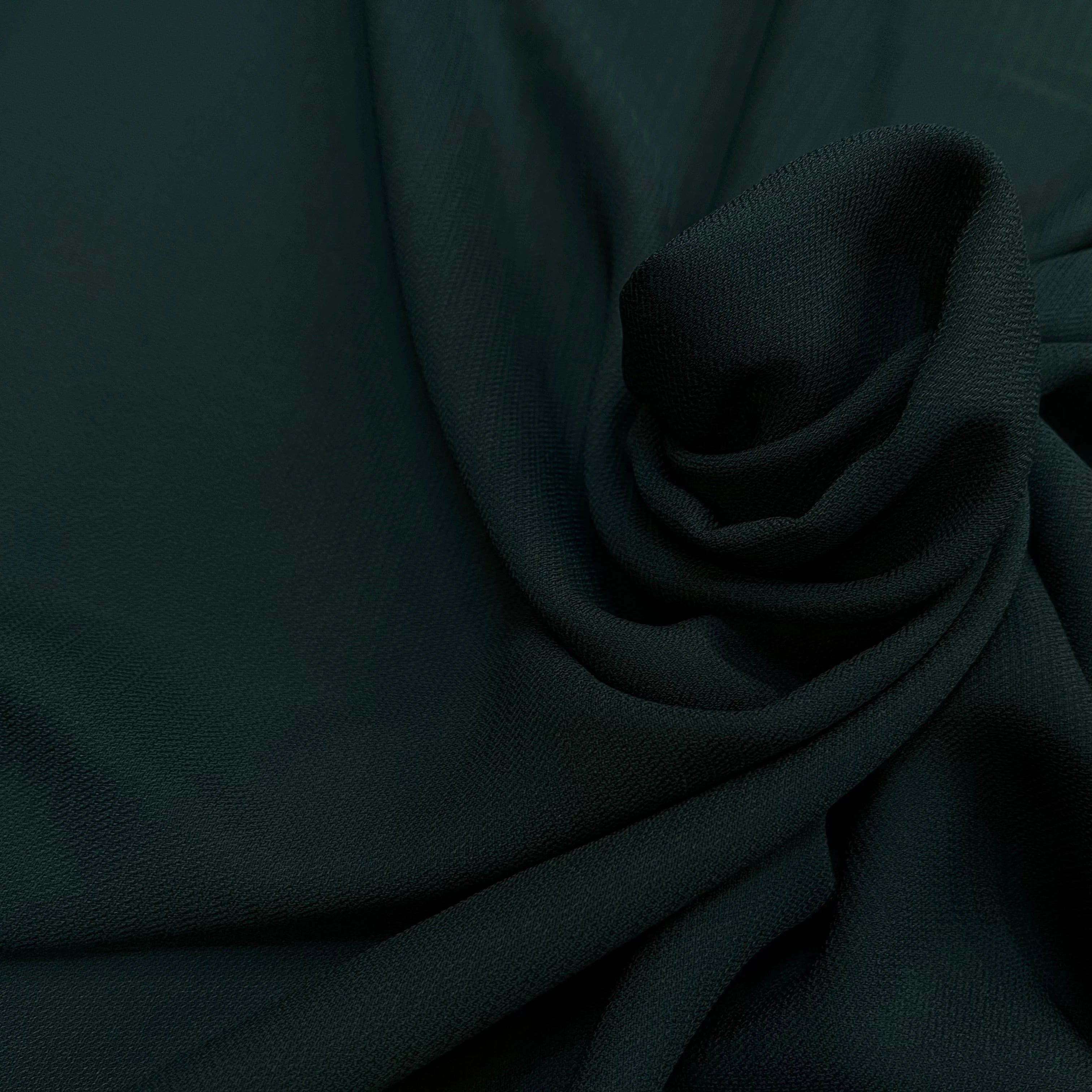 CREPE SERGÉ VERT SAPIN SOUPLE - My Little Coupon