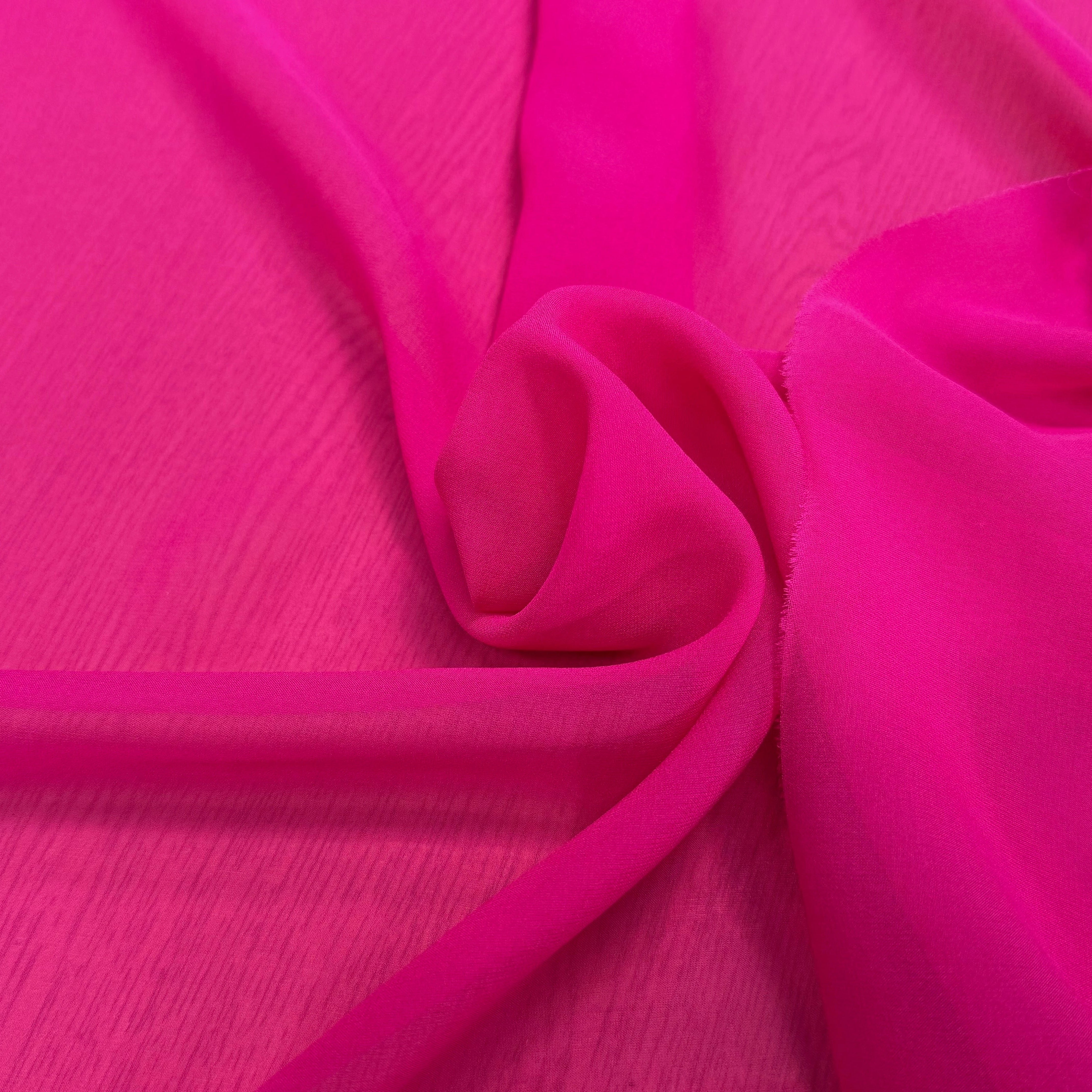 CRÊPE SOIE FLUIDE FUSHIA - My Little Coupon