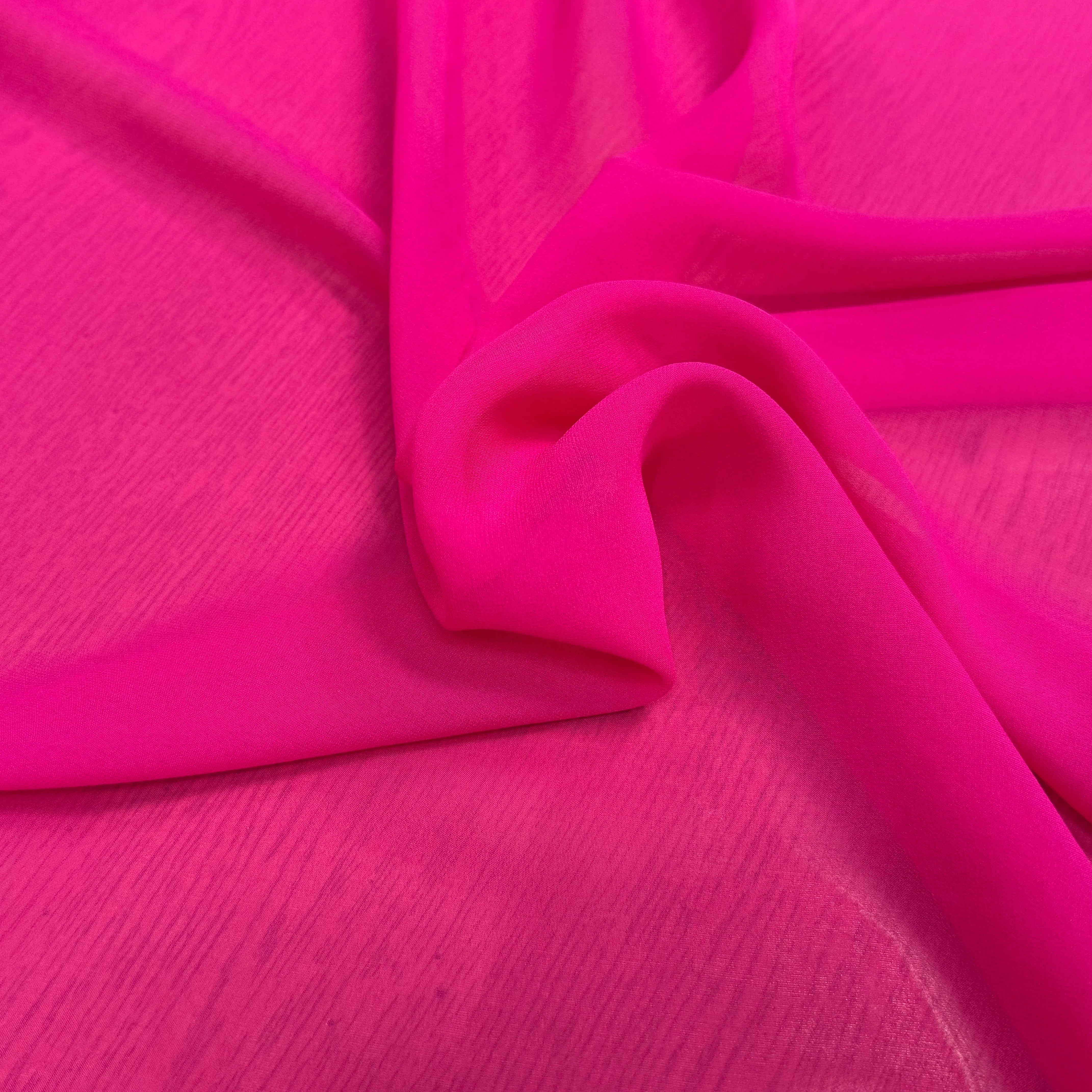 CRÊPE SOIE FLUIDE FUSHIA - My Little Coupon
