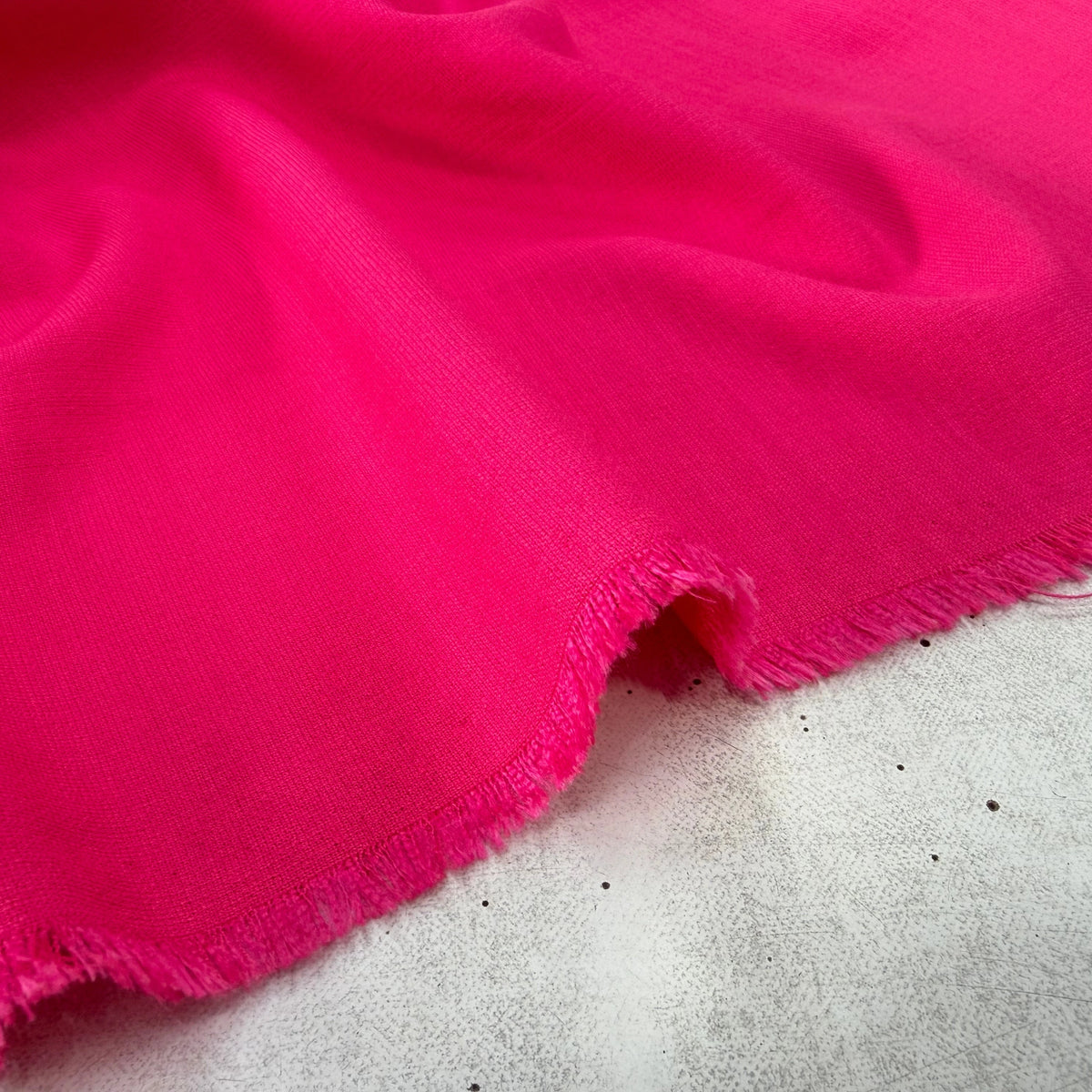CRÊPE VISCOSE 36% POLYESTER STRETCH ROSE - My Little Coupon