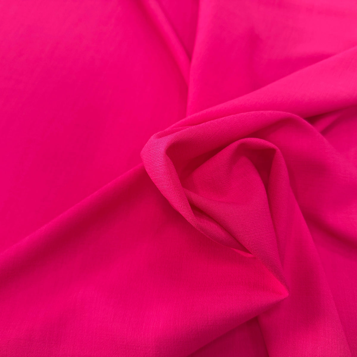 CRÊPE VISCOSE 36% POLYESTER STRETCH ROSE - My Little Coupon