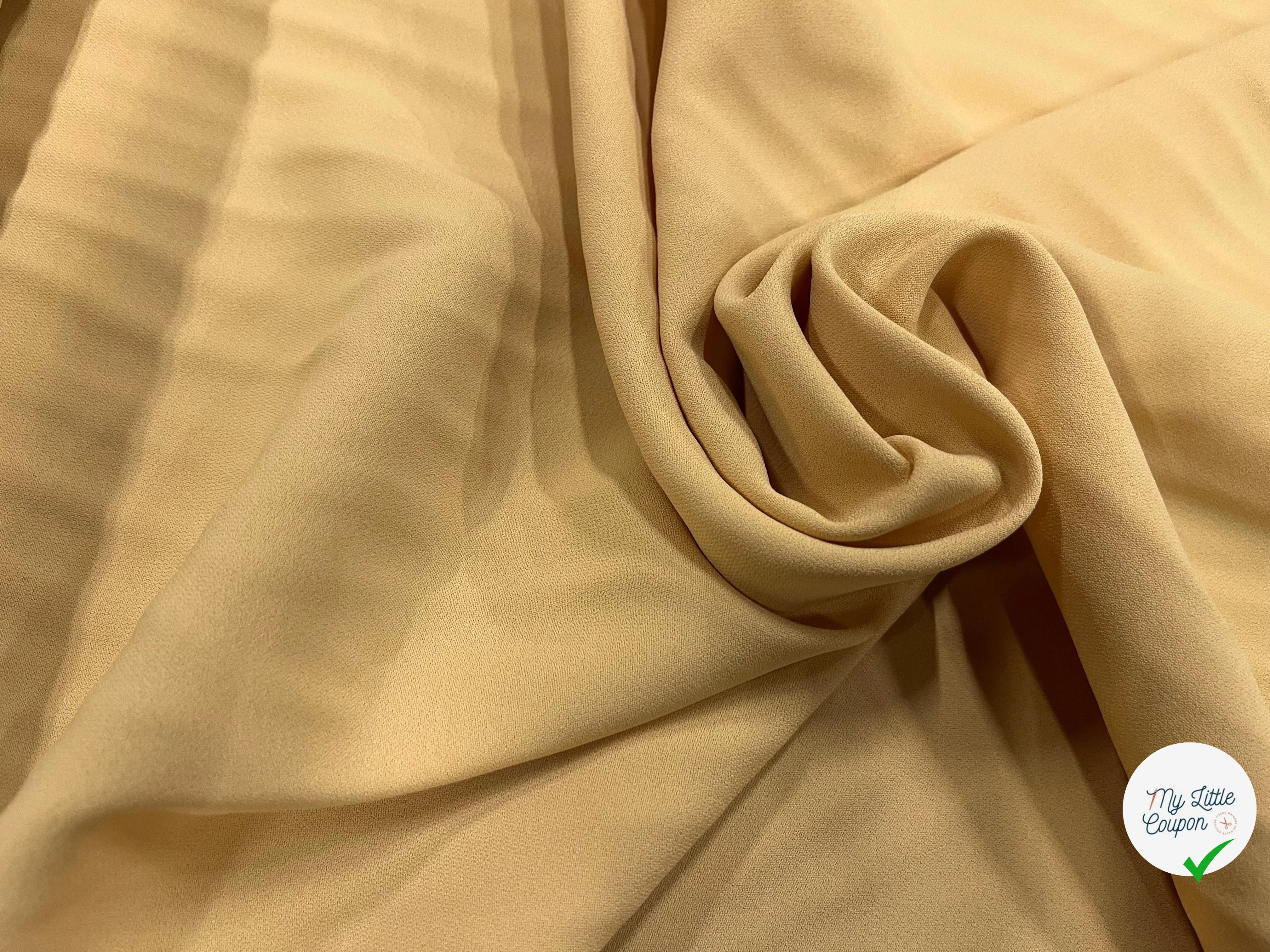 CREPE VISCOSE BEIGE 135CM - My Little Coupon