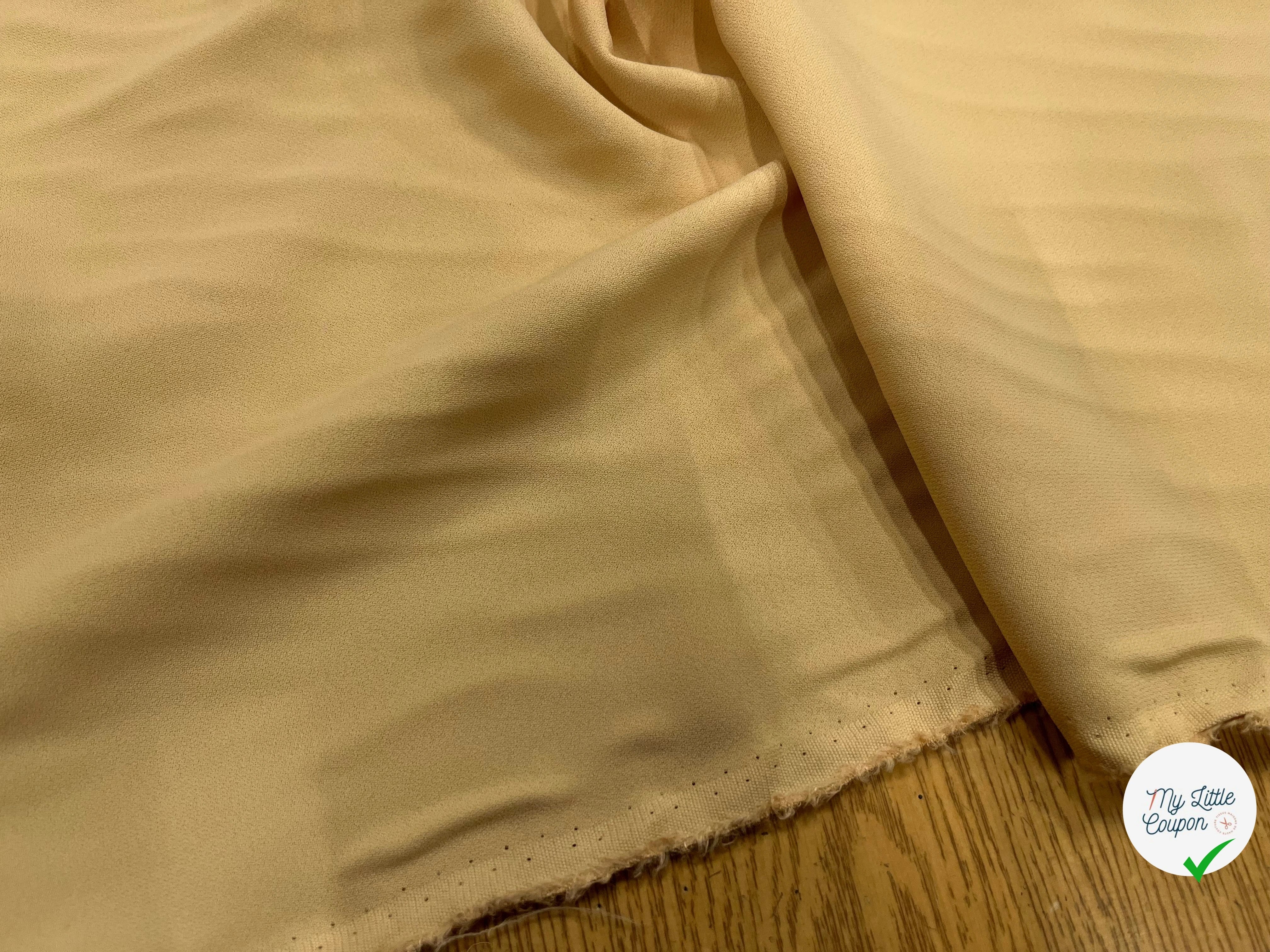 CREPE VISCOSE BEIGE 135CM - My Little Coupon