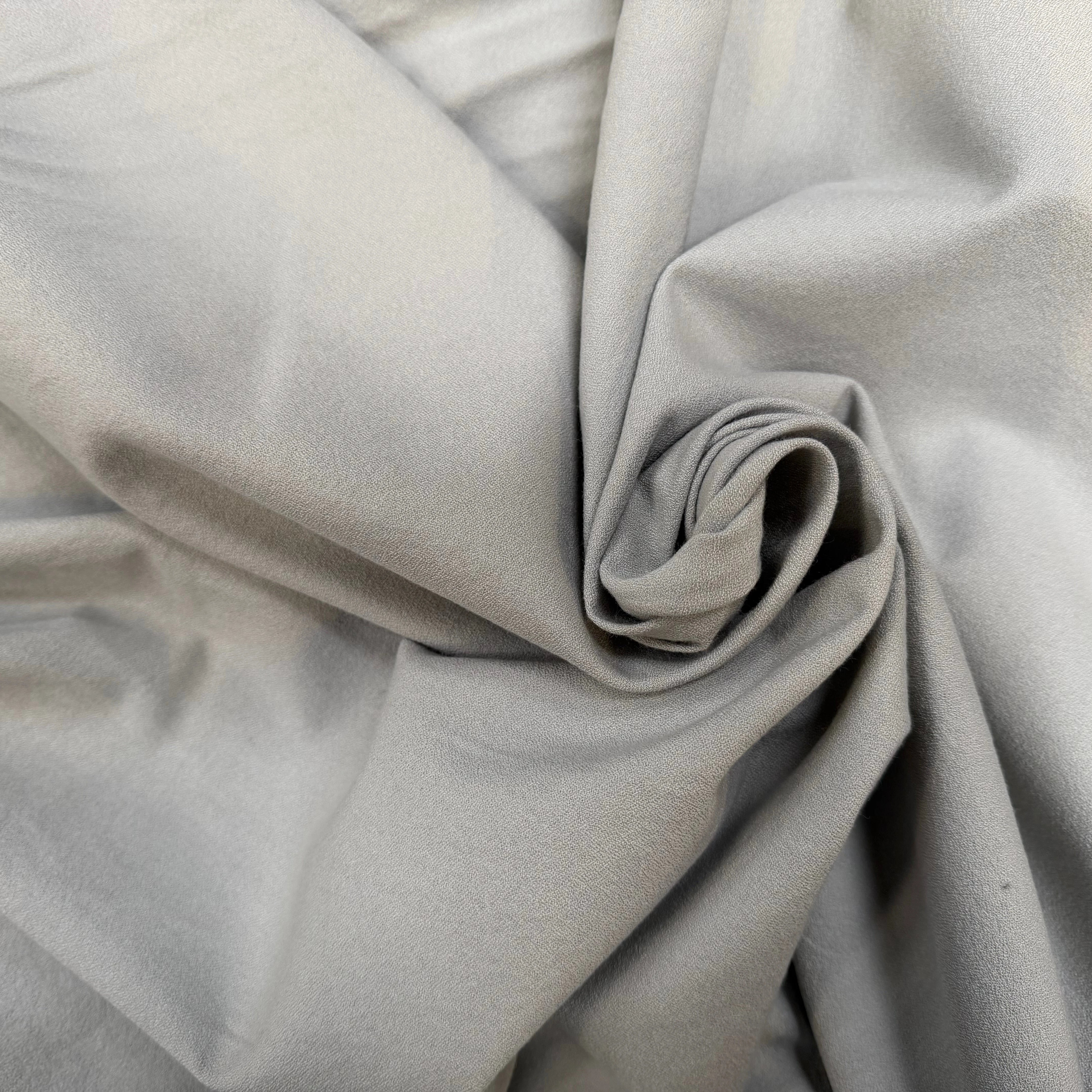 CREPE VISCOSE COTON PERLE CIEL TENUE LOURDE CHIC - My Little Coupon