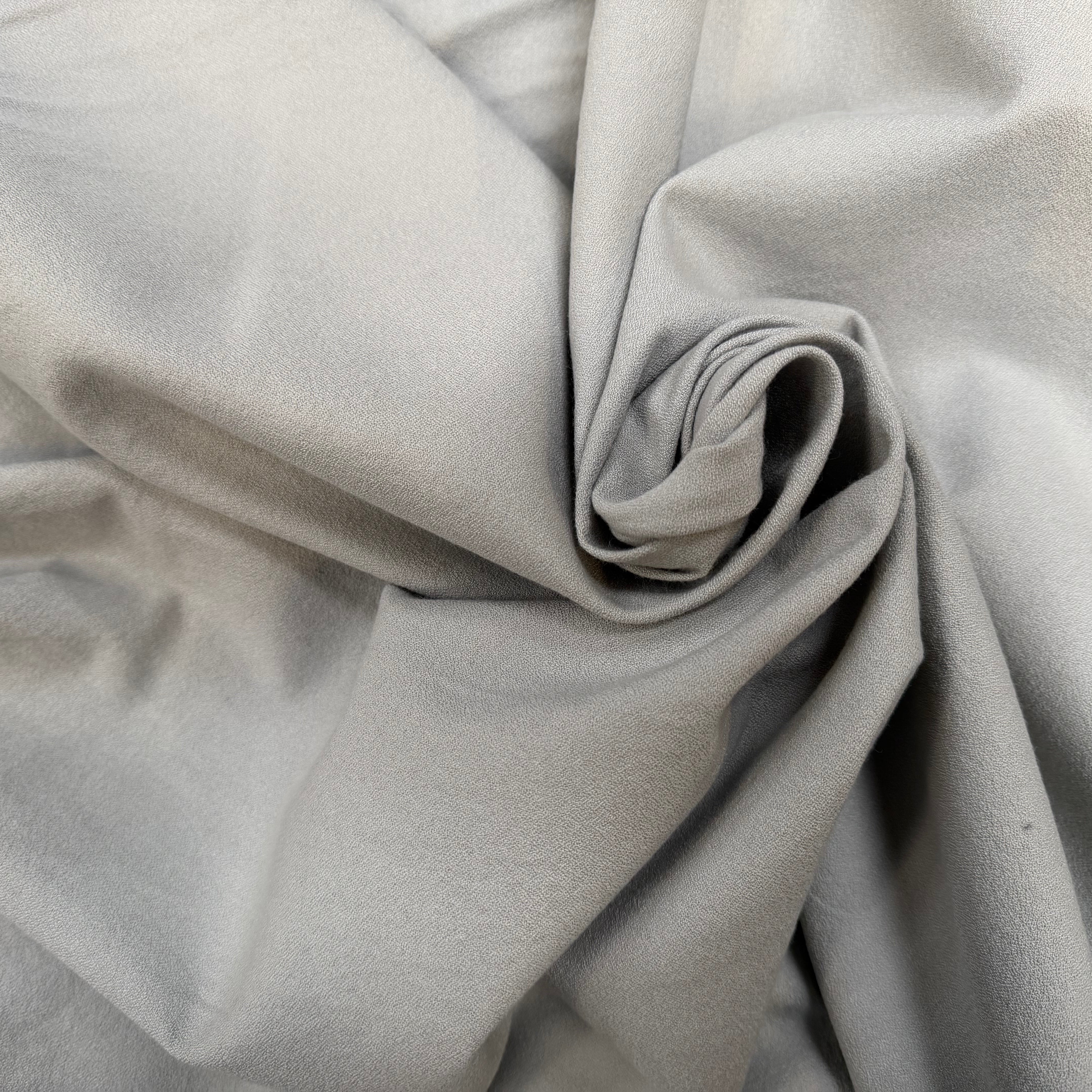 CREPE VISCOSE COTON PERLE CIEL TENUE LOURDE CHIC - My Little Coupon