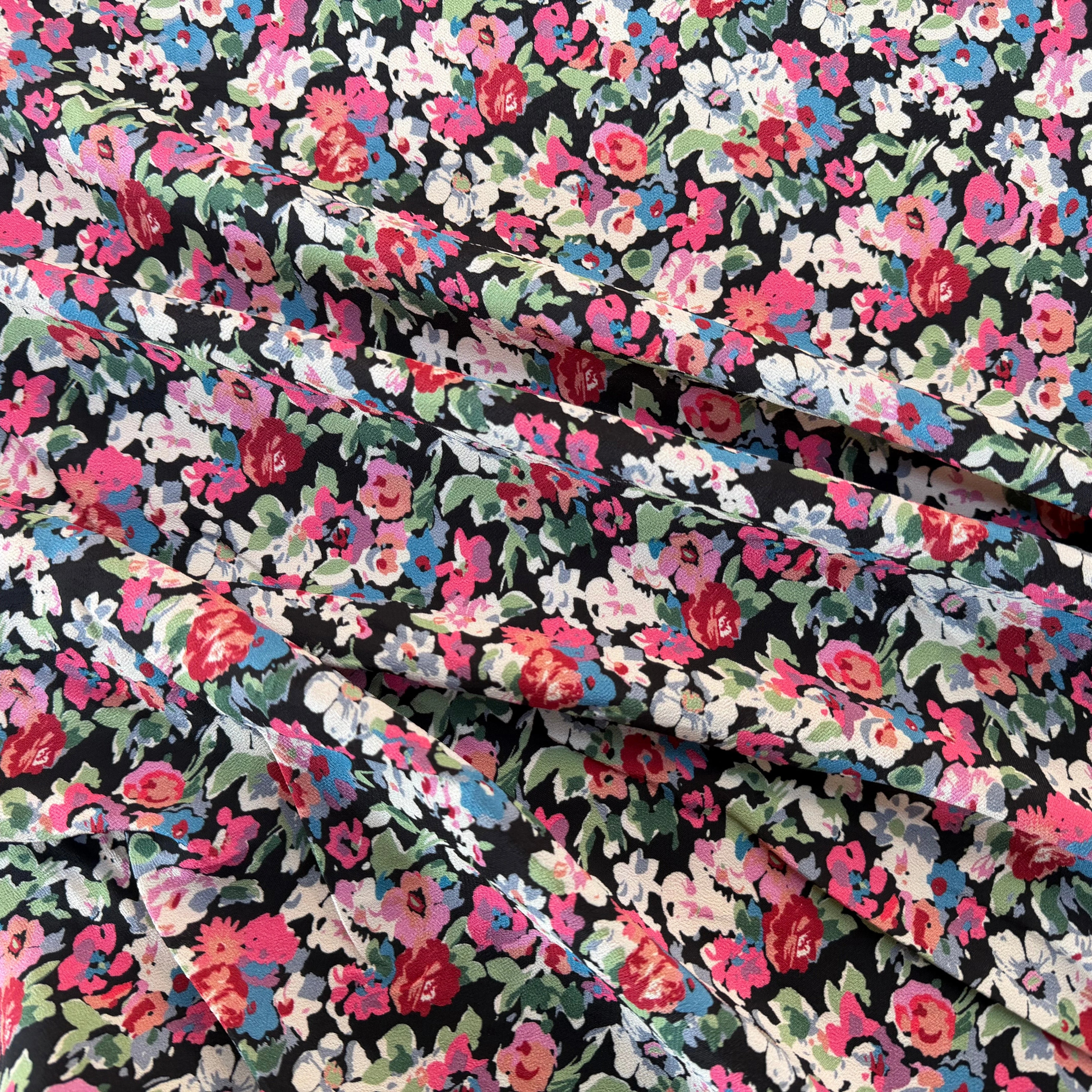 CREPE VISCOSE FLEURS - My Little Coupon