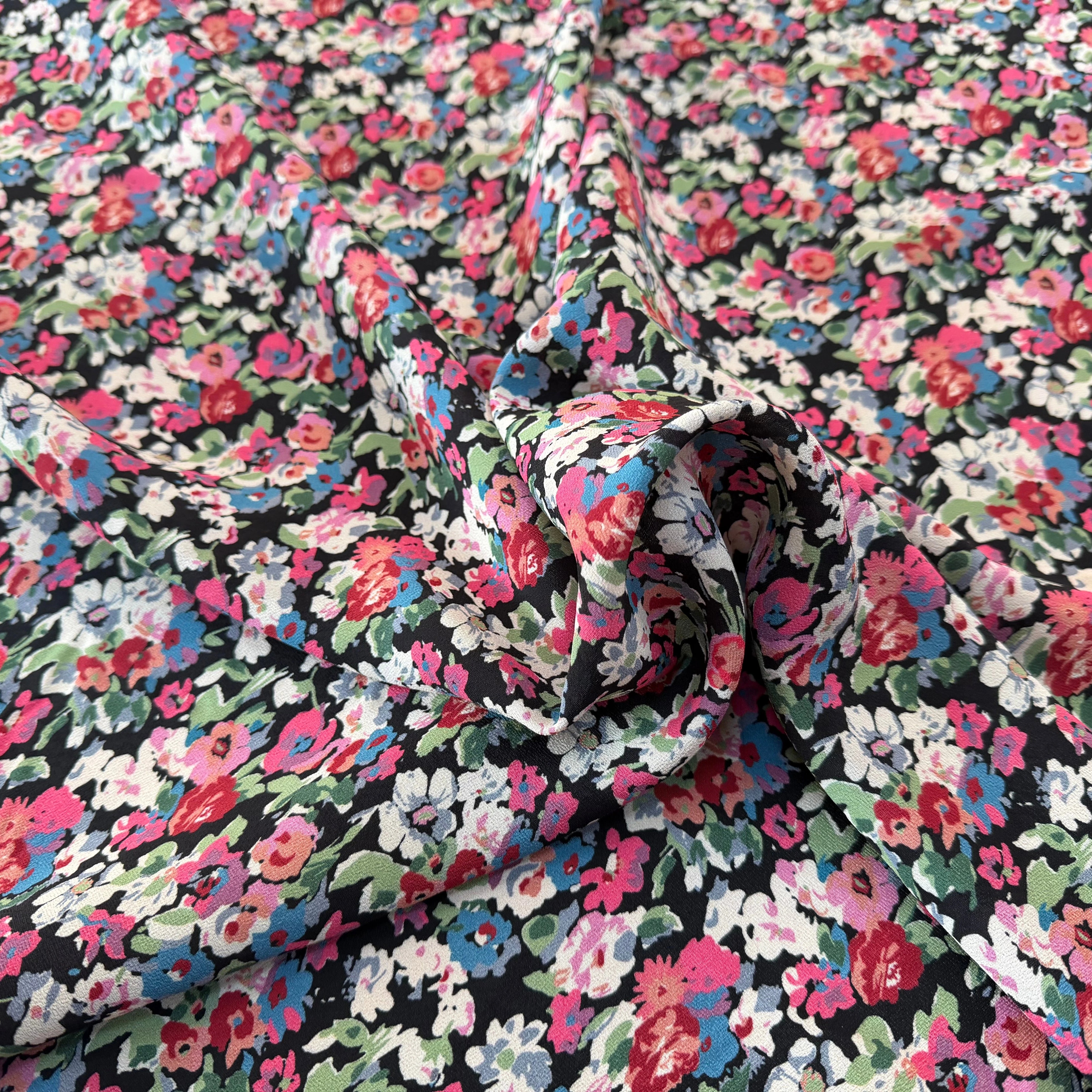 CREPE VISCOSE FLEURS - My Little Coupon