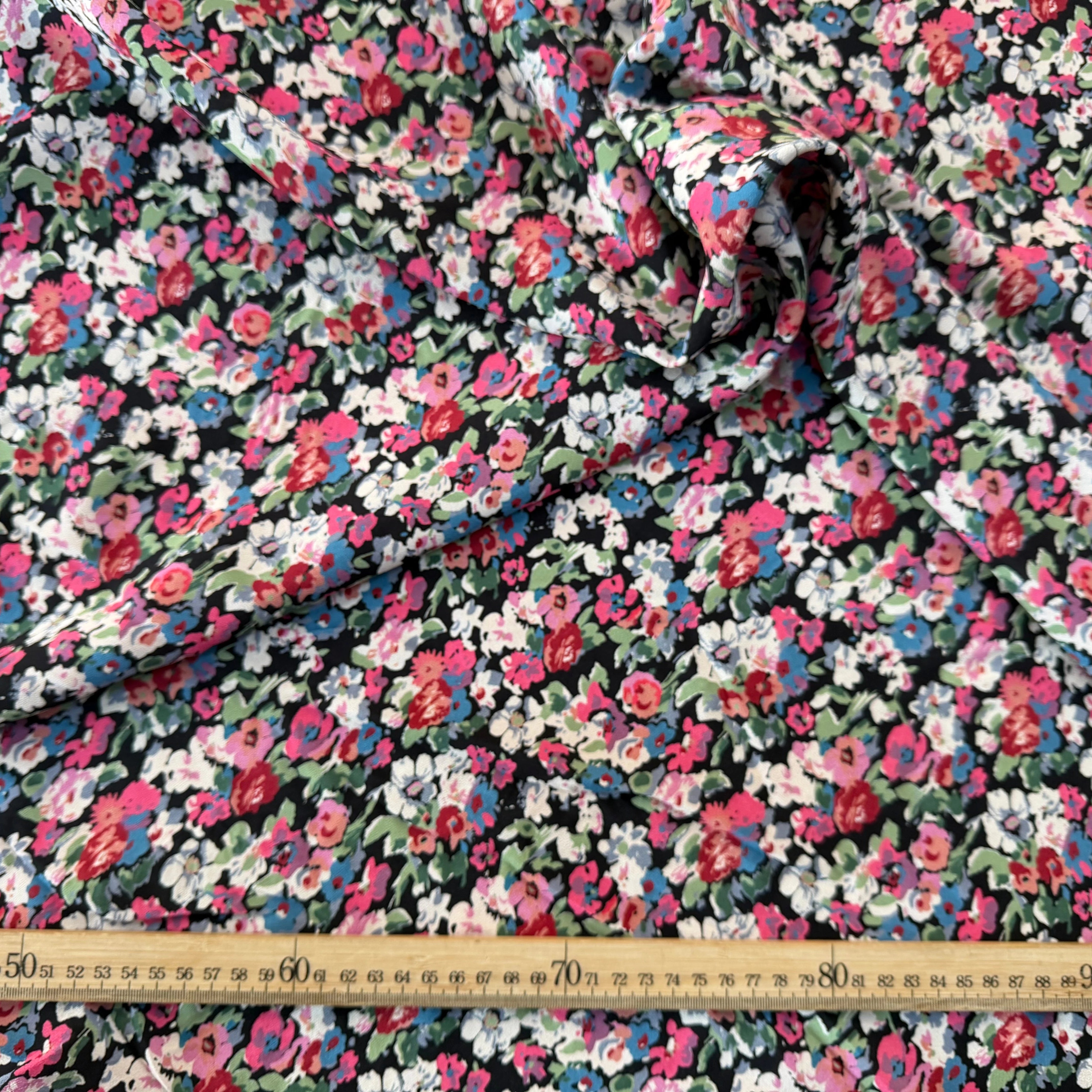 CREPE VISCOSE FLEURS - My Little Coupon