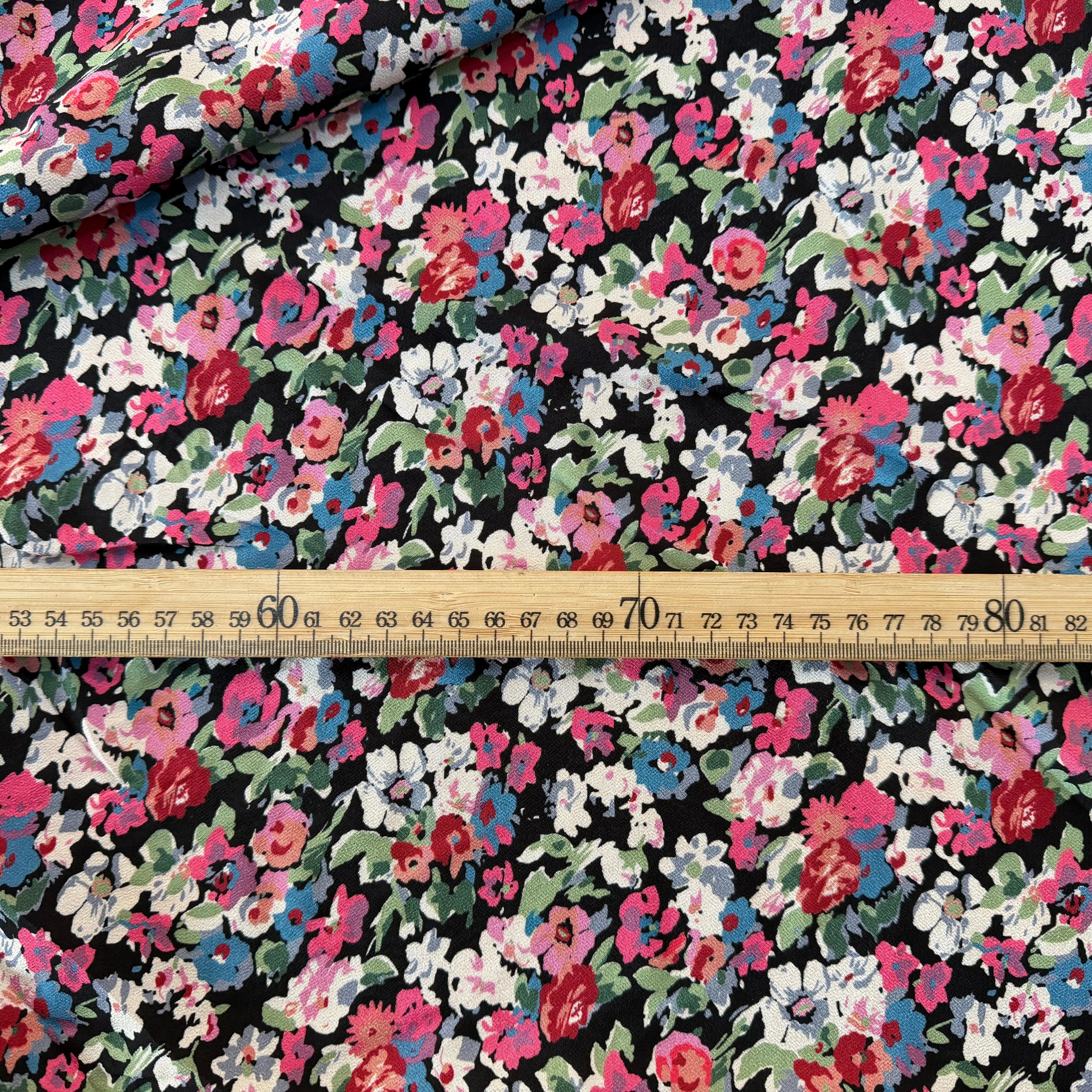 CREPE VISCOSE FLEURS - My Little Coupon