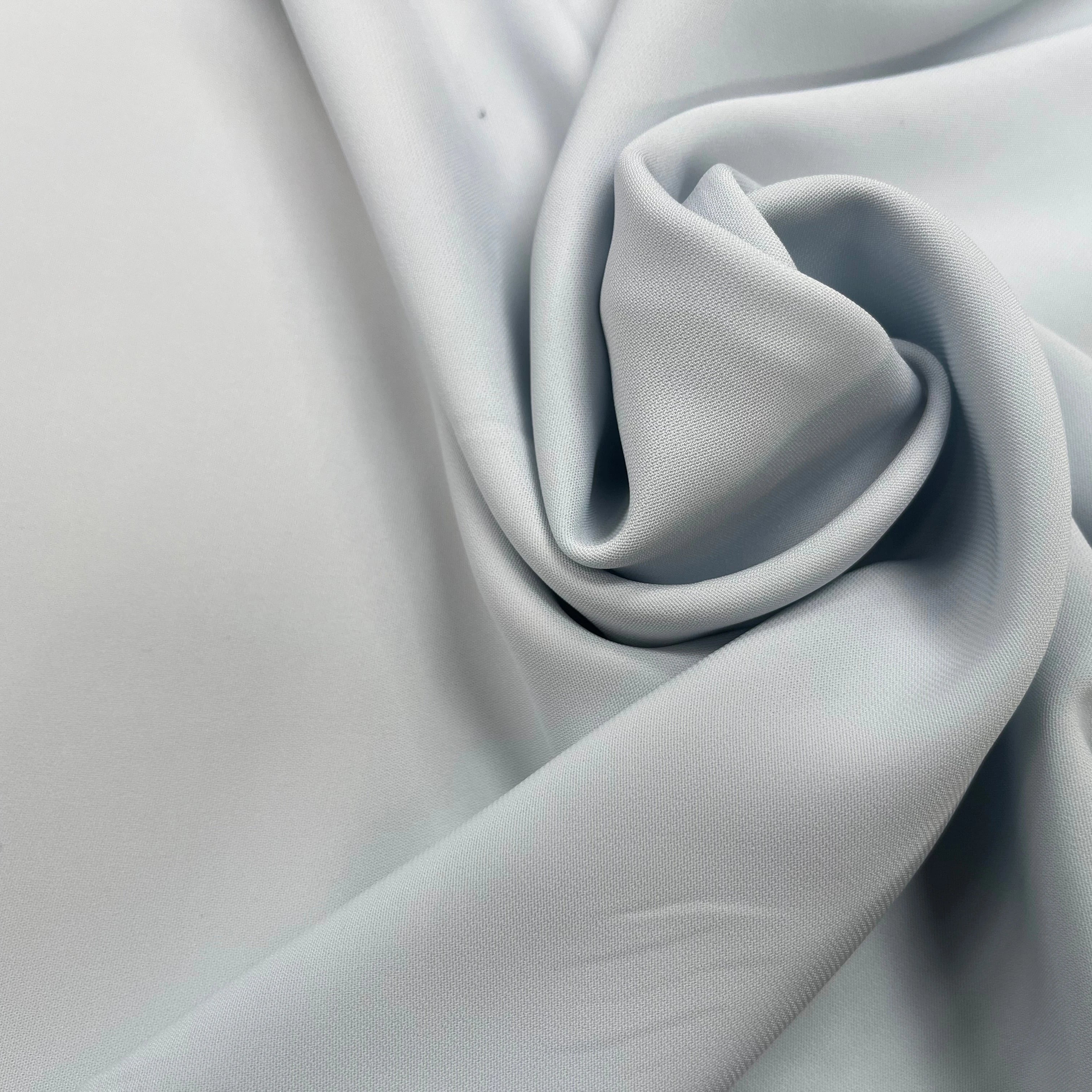 CREPE VISCOSE FLUIDE BLEU CLAIR 125CM - My Little Coupon