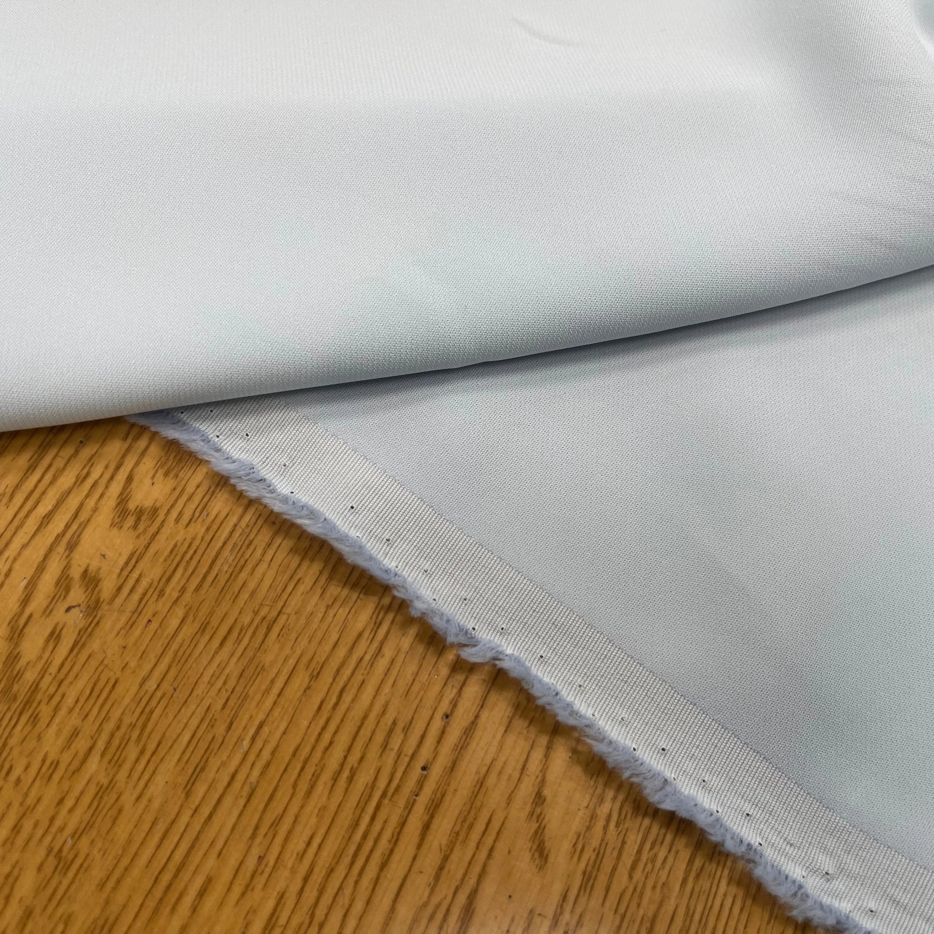 CREPE VISCOSE FLUIDE BLEU CLAIR 125CM - My Little Coupon