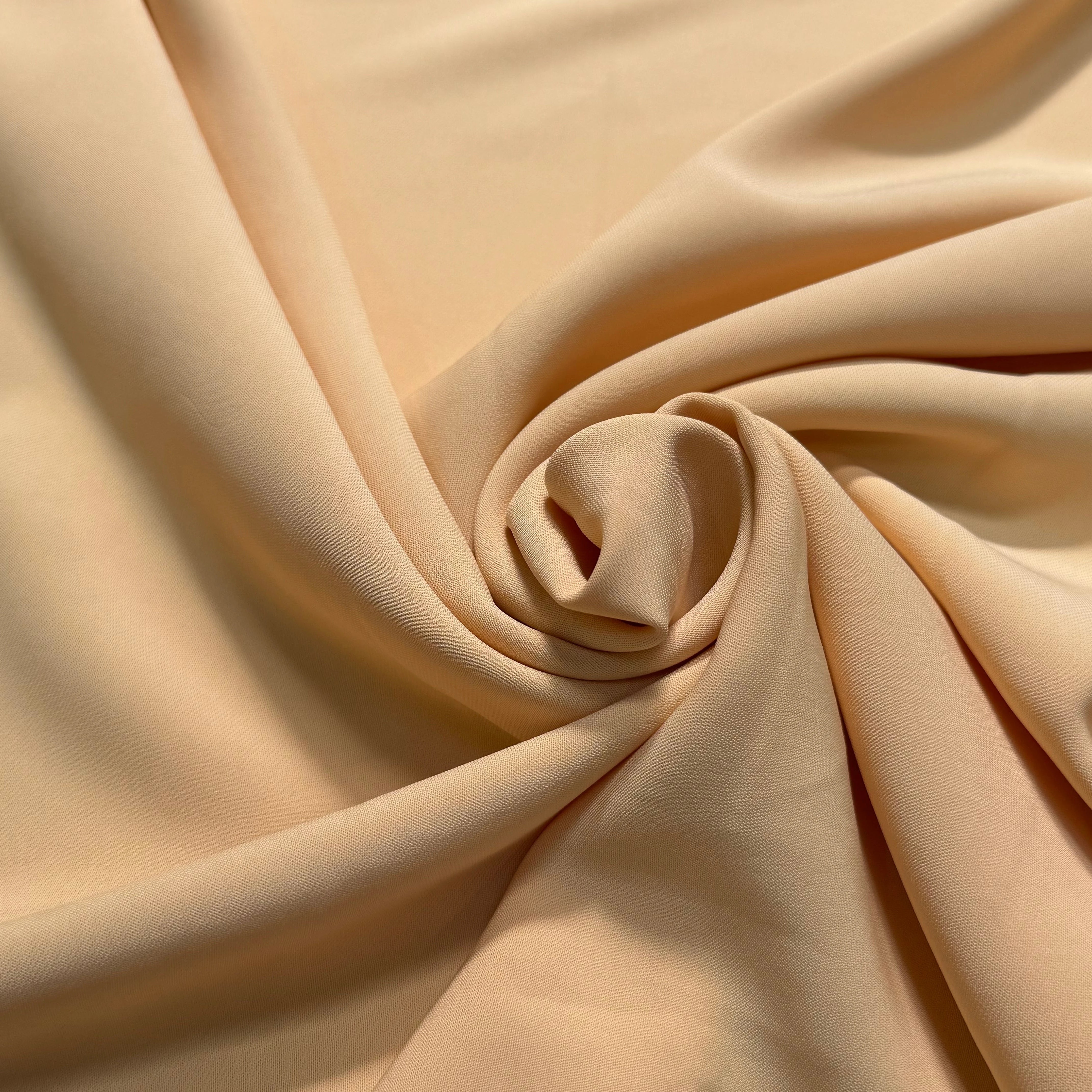 CREPE VISCOSE LOURD BEAU TOMBÉ PÊCHE GLACÉ - My Little Coupon