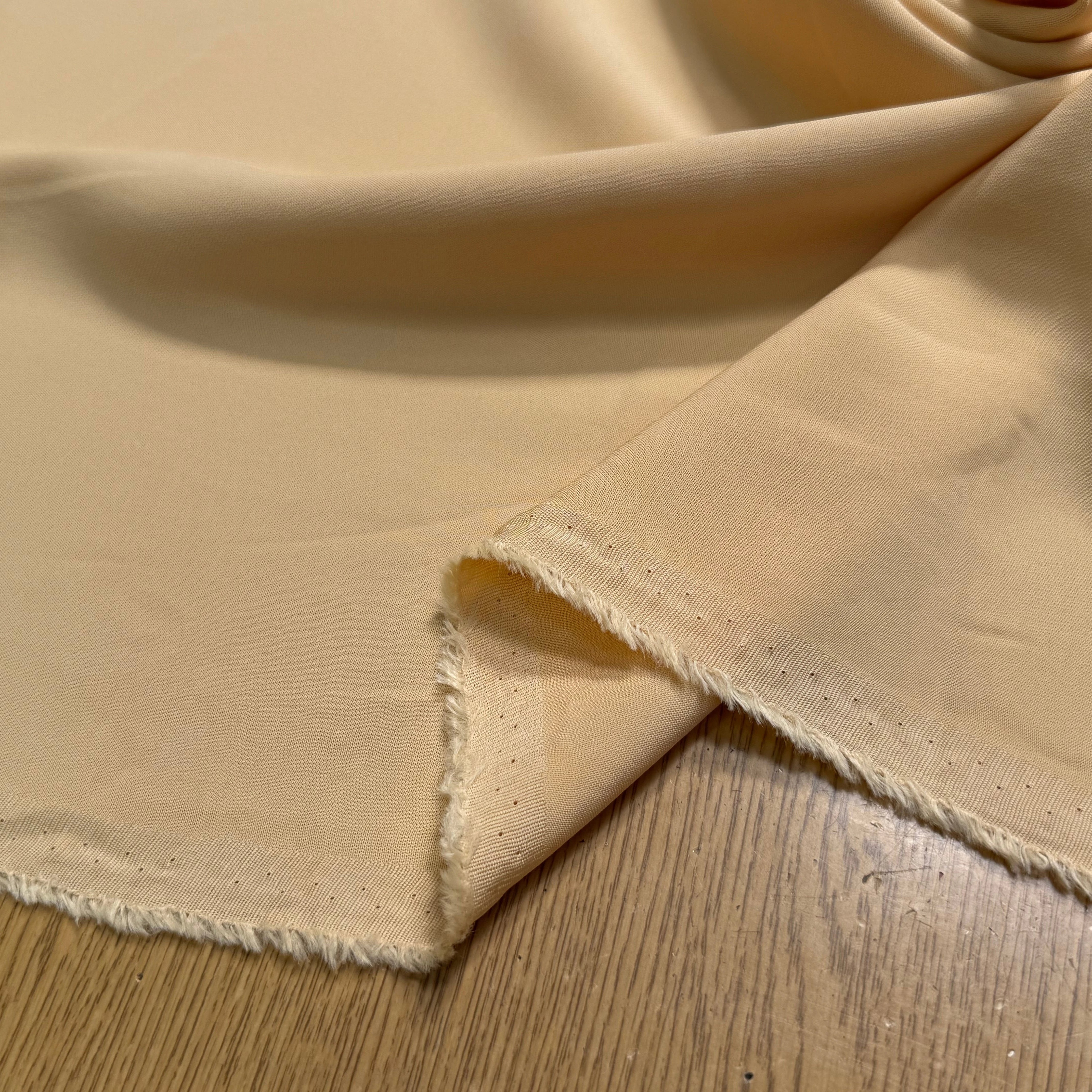 CREPE VISCOSE LOURD BEAU TOMBÉ PÊCHE GLACÉ - My Little Coupon