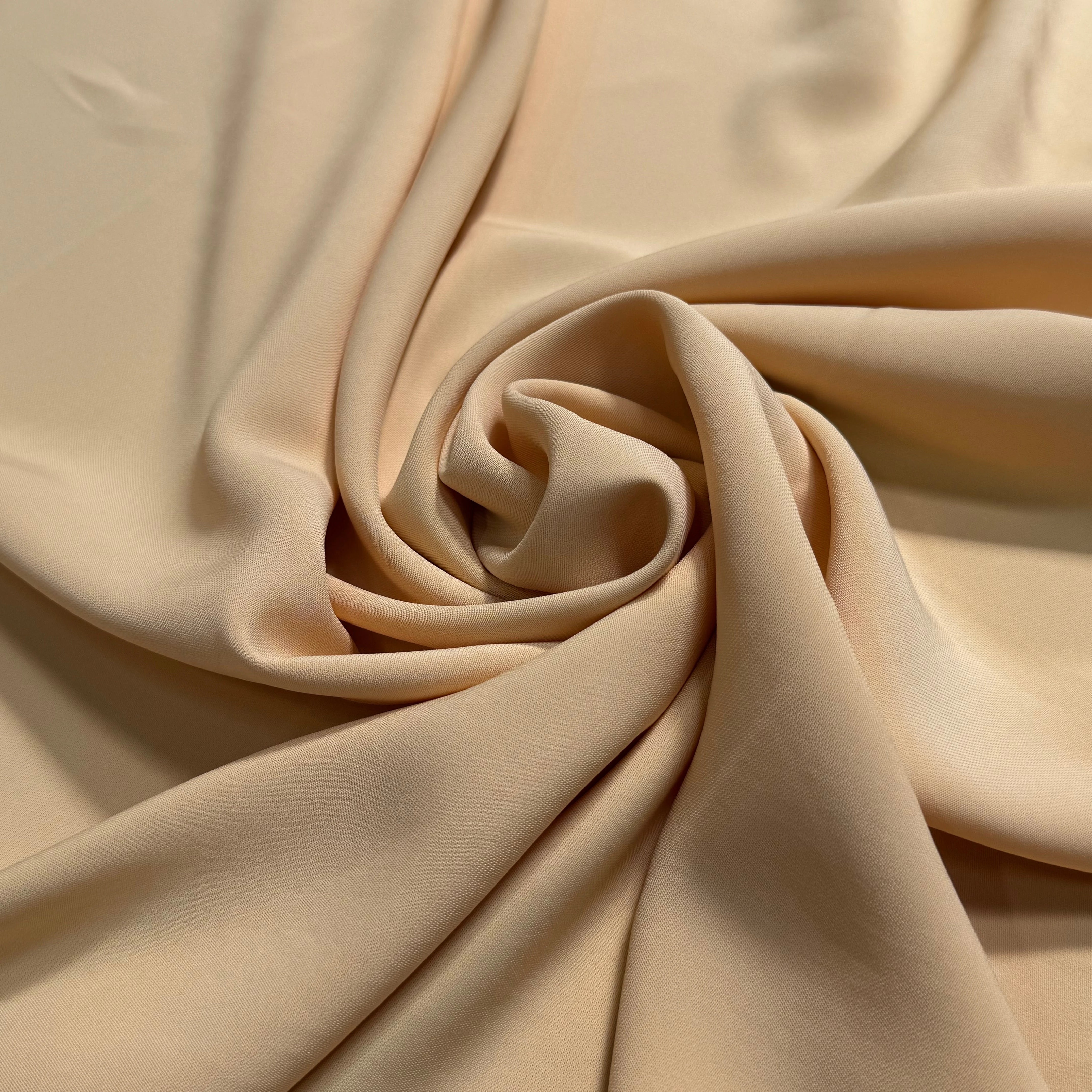 CREPE VISCOSE LOURD BEAU TOMBÉ PÊCHE GLACÉ - My Little Coupon