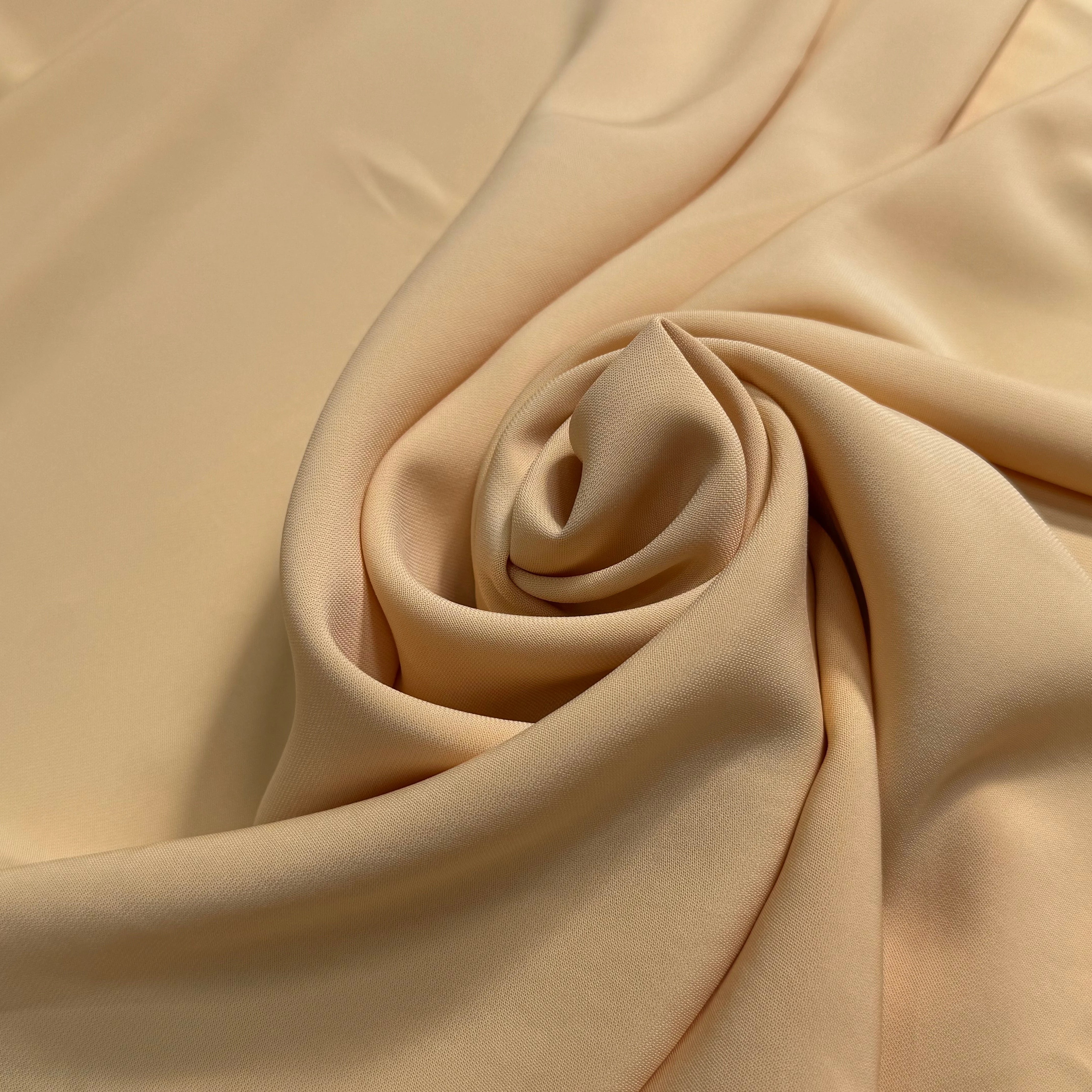 CREPE VISCOSE LOURD BEAU TOMBÉ PÊCHE GLACÉ - My Little Coupon