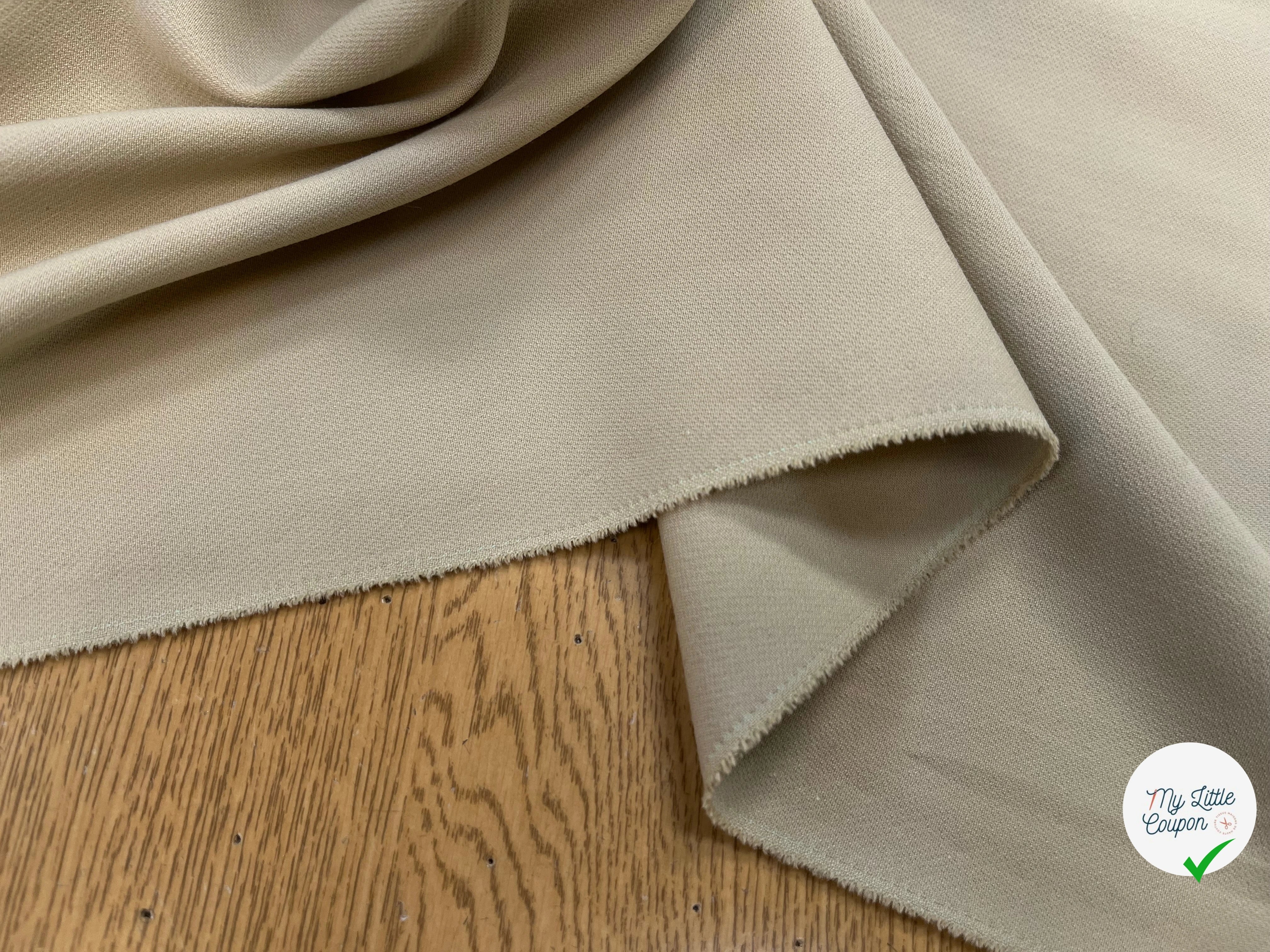 CREPE VISCOSE LOURD SABLE ULTRA STRETCH - My Little Coupon