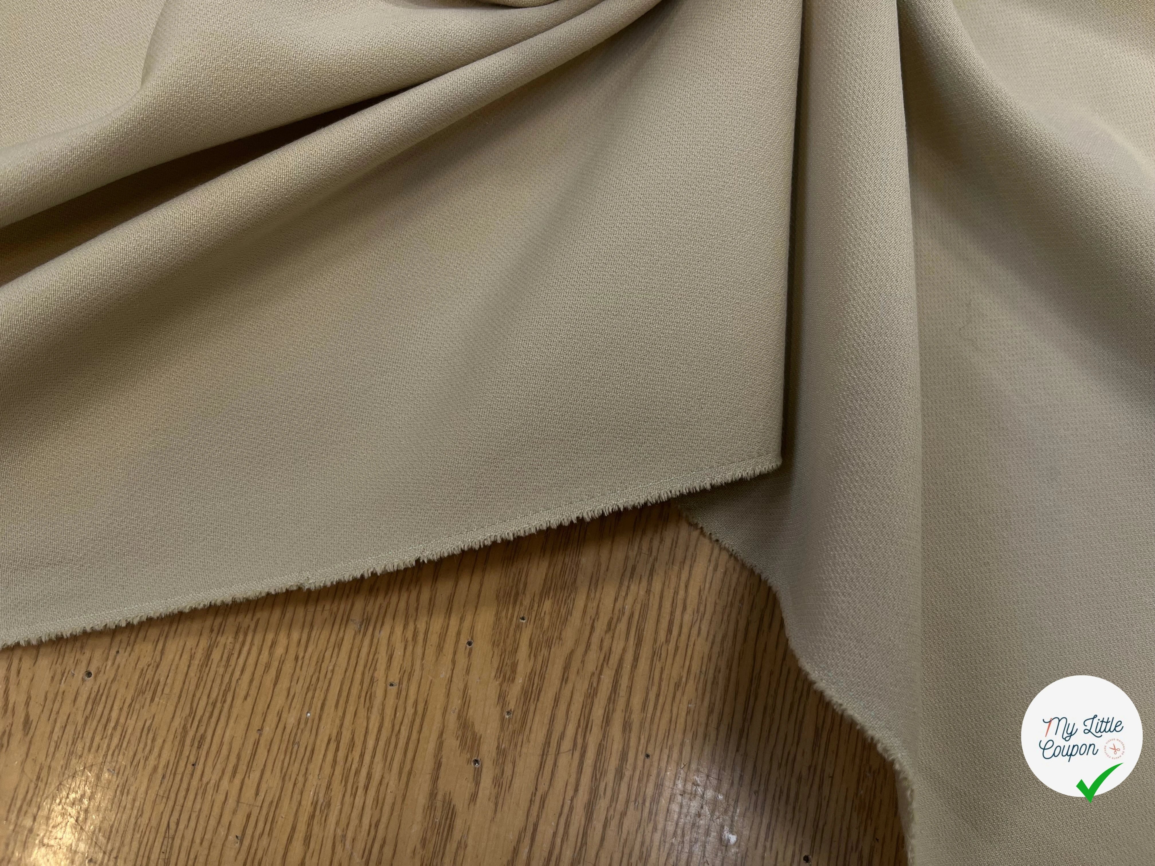 CREPE VISCOSE LOURD SABLE ULTRA STRETCH - My Little Coupon