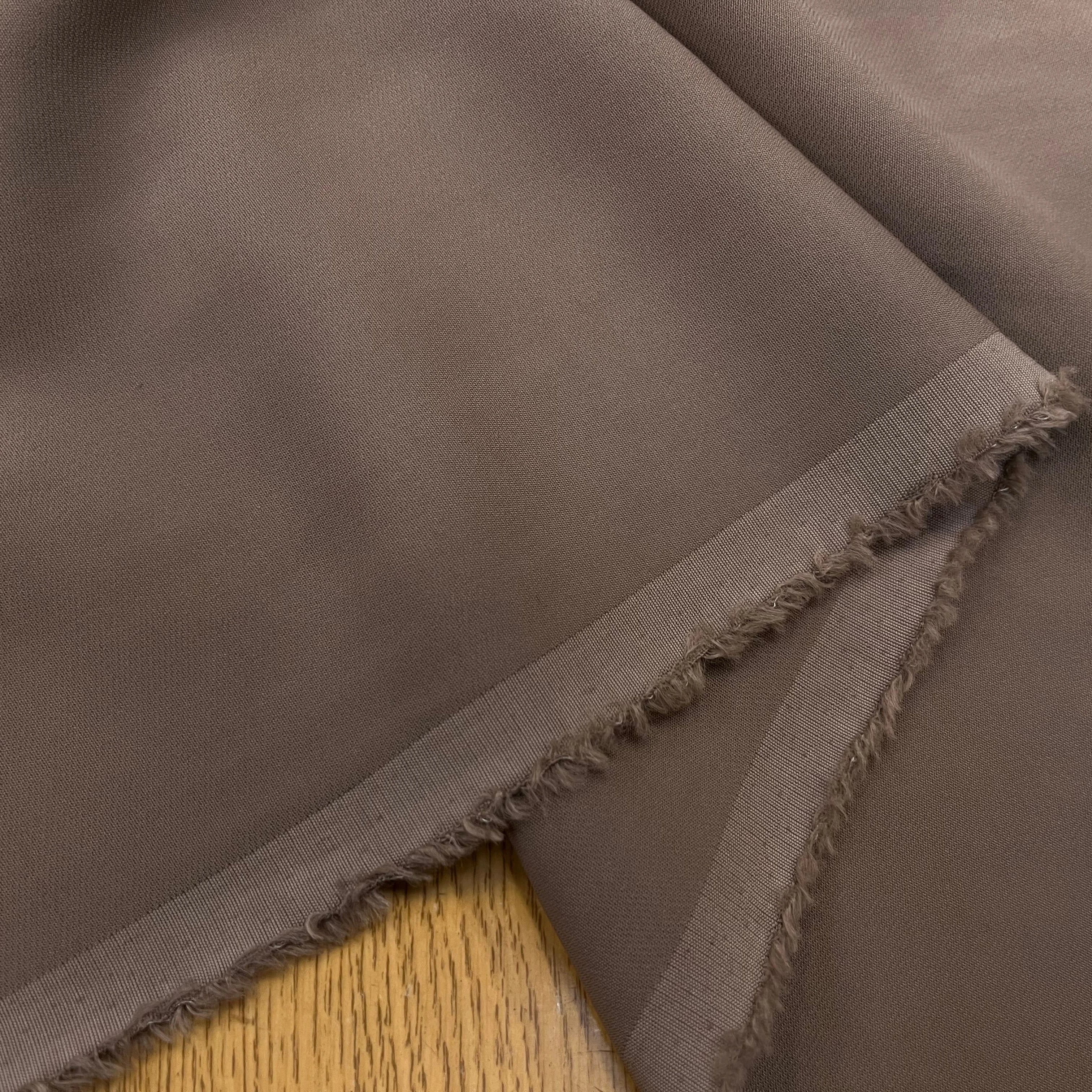 CREPE VISCOSE LOURD TRUFFLE 114CM - My Little Coupon