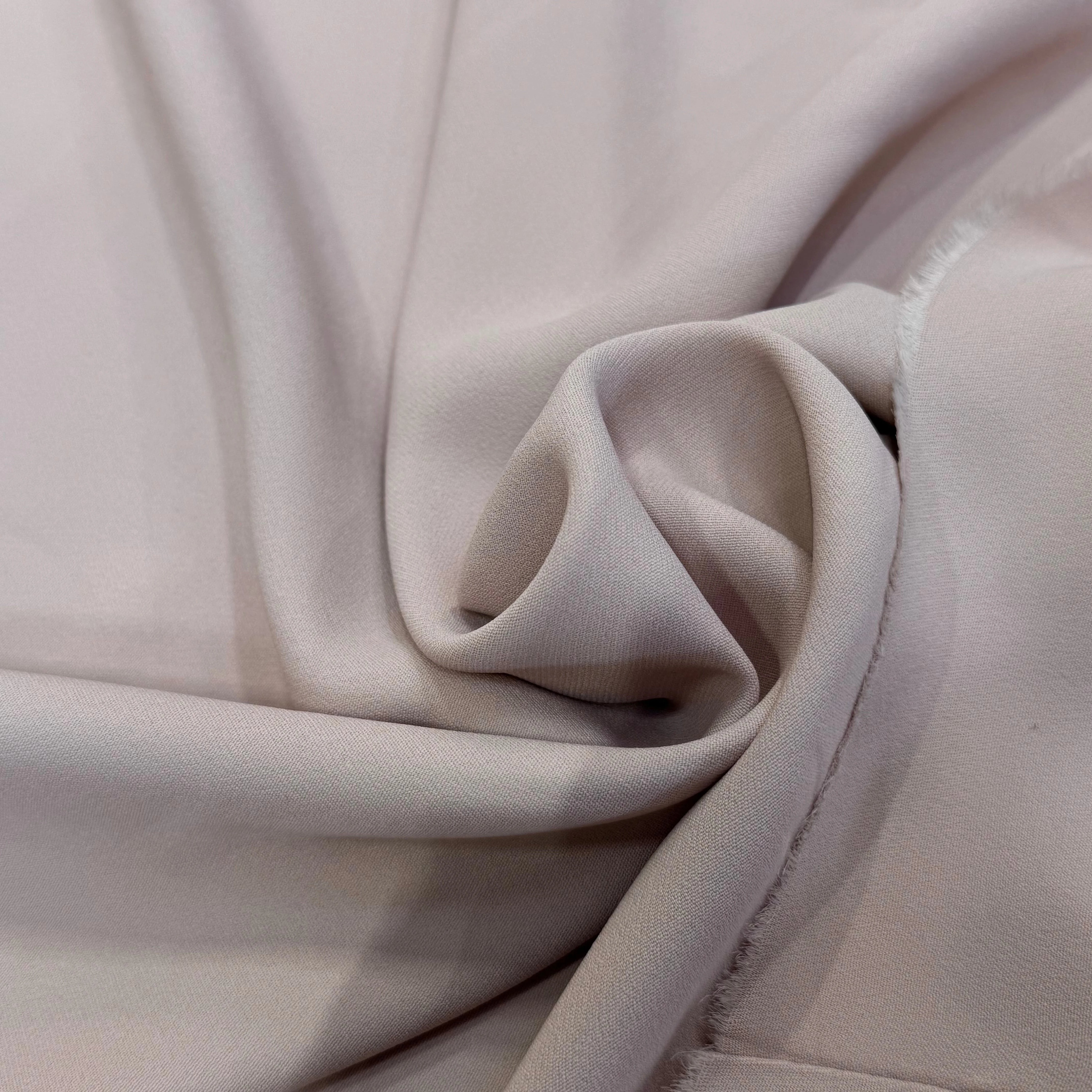 CREPE VISCOSE SEMI-LOURD ULTRA BEAU VIEUX ROSE - My Little Coupon