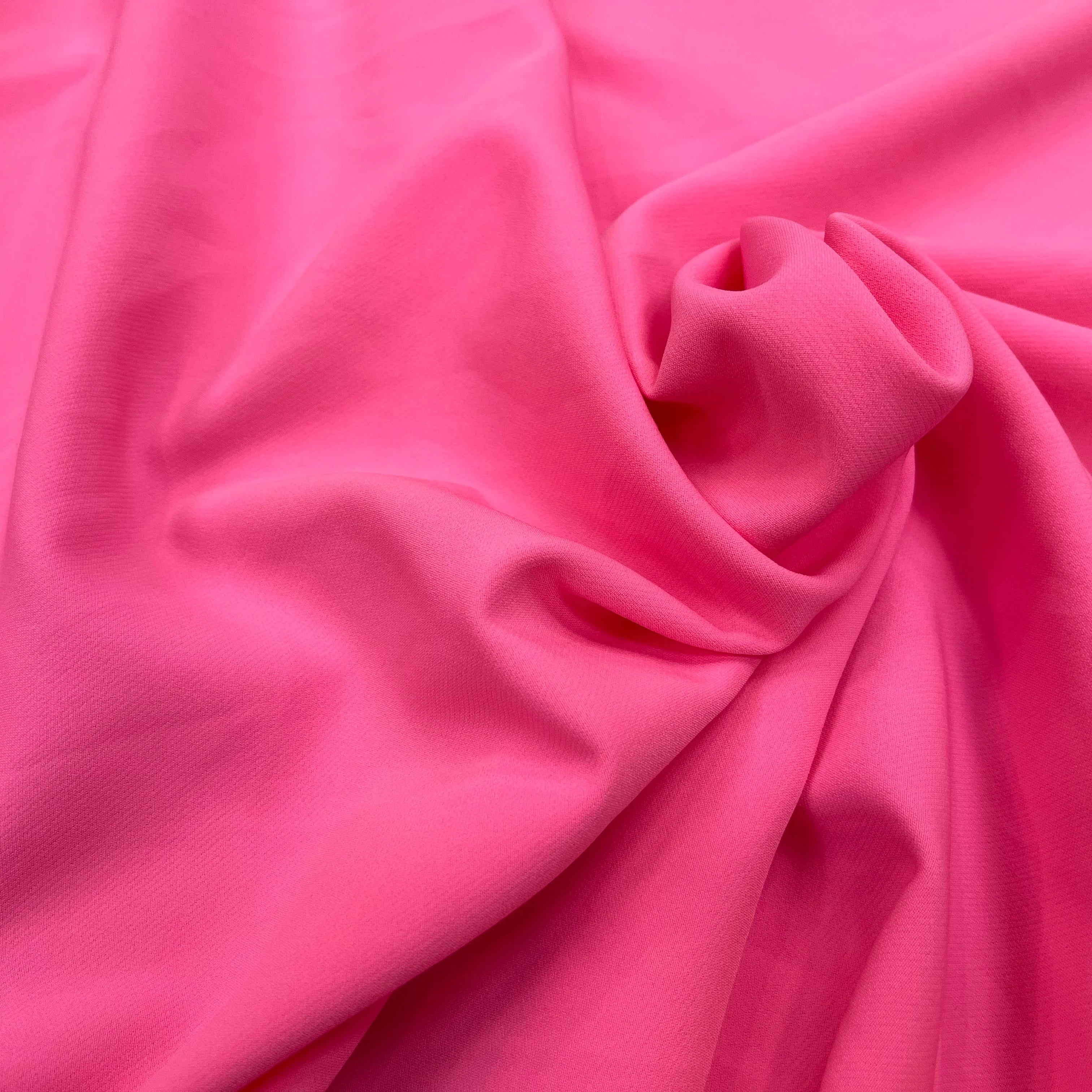 CRÈPE VISCOSE ULTRA STRETCH PARTY PINK - My Little Coupon