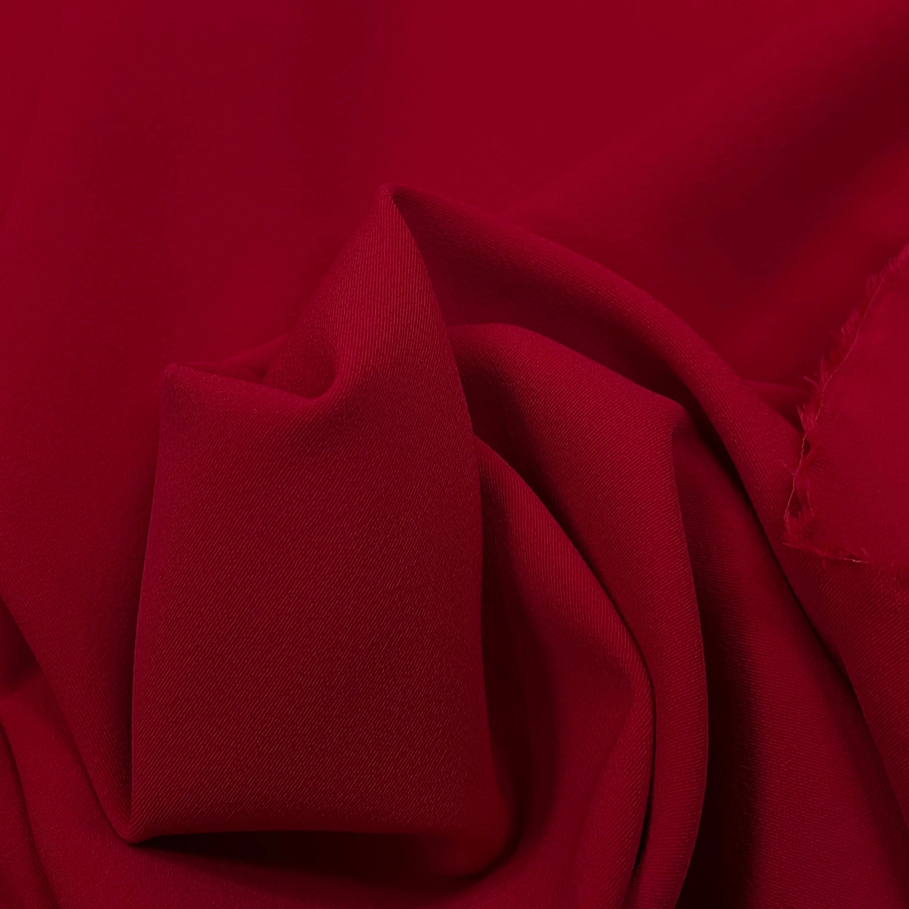 CREPE VISCOSE ULTRA STRETCH ROUGE 125CM - My Little Coupon