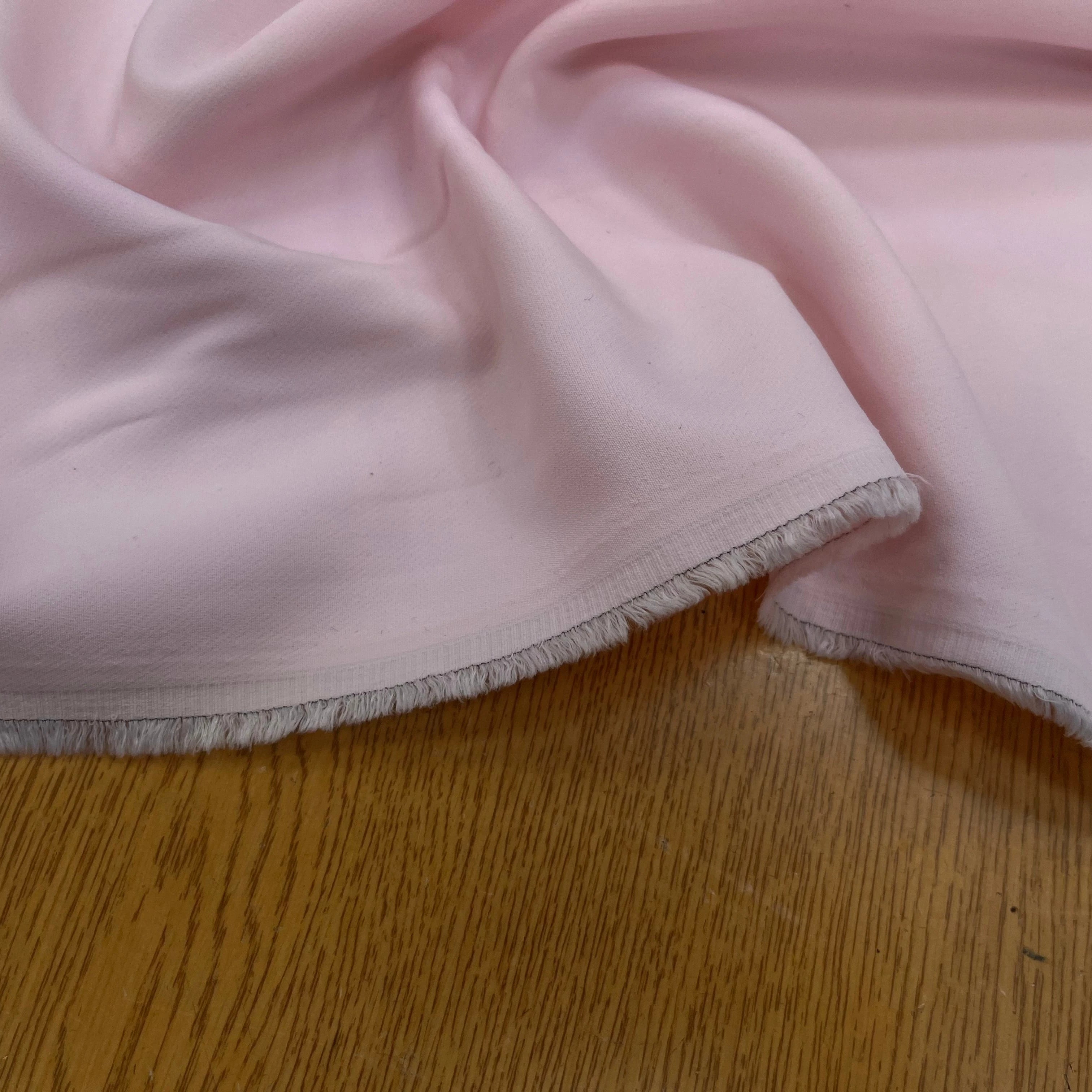 CRÈPE VISCOSE ULTRA STRETCH SALT PINK - My Little Coupon