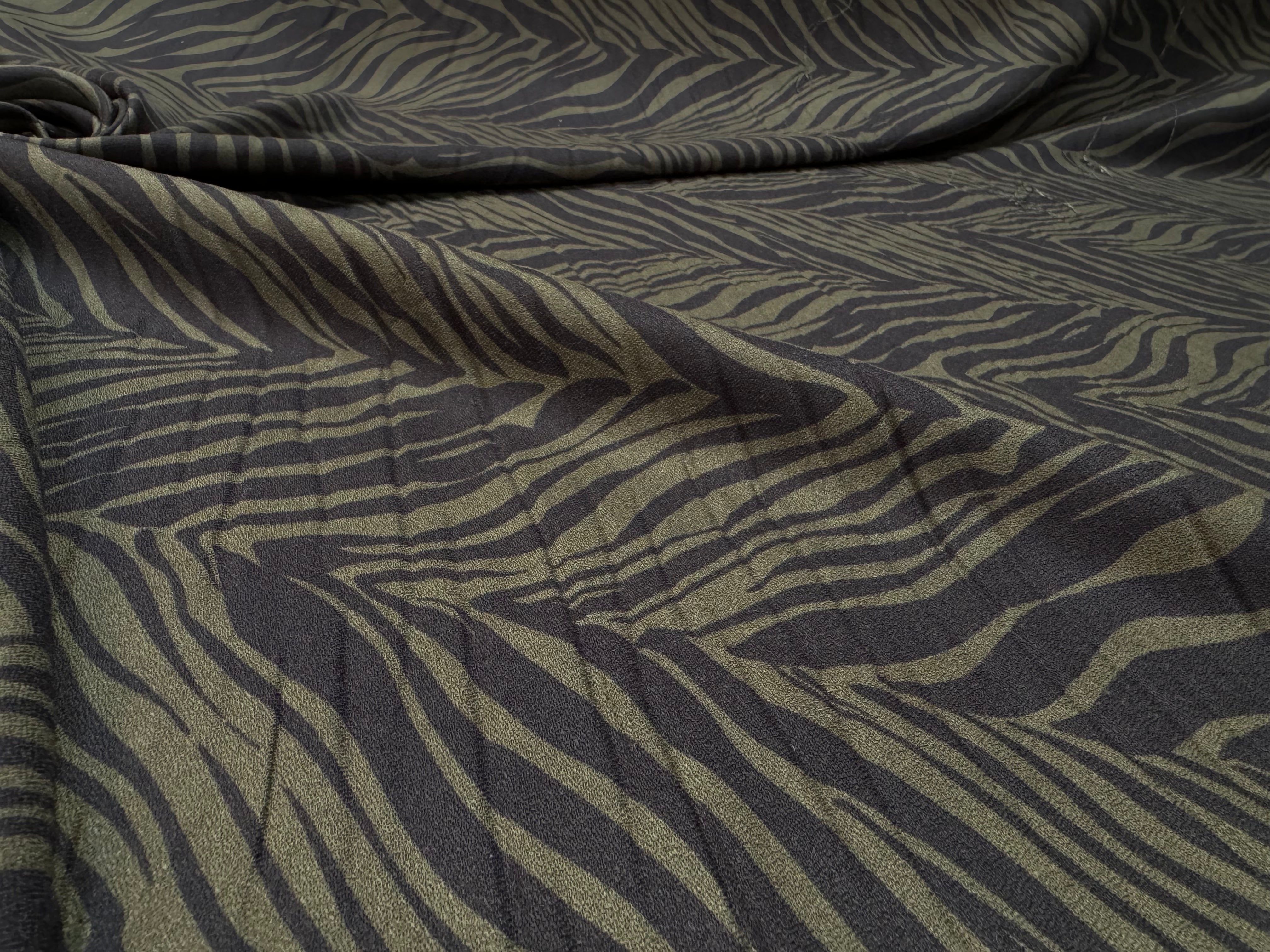 CREPE VISCOSE ZEBRE D'AUTOMNE - My Little Coupon