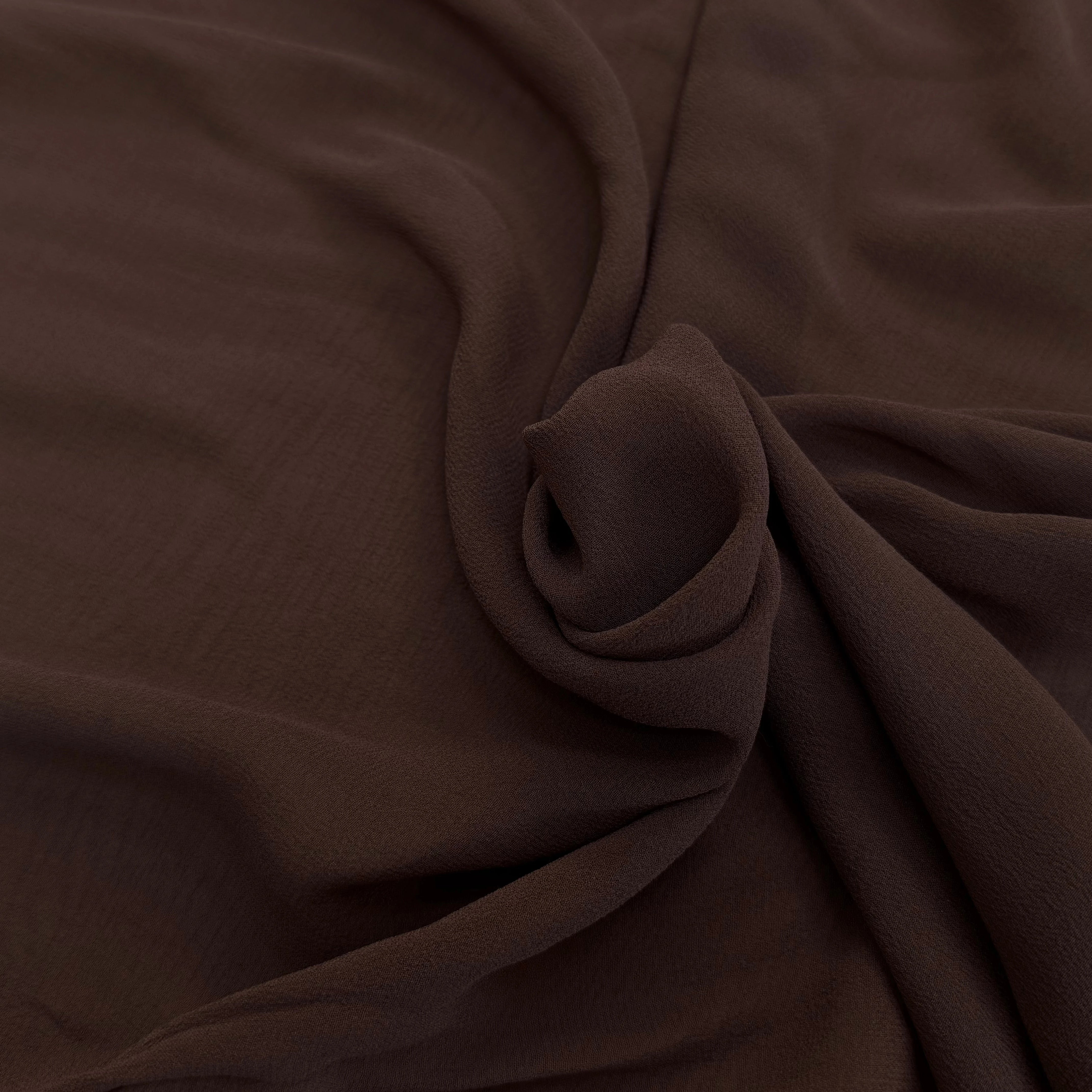 CREPON DE SOIE MARRON CAFÉ AU LAIT - My Little Coupon