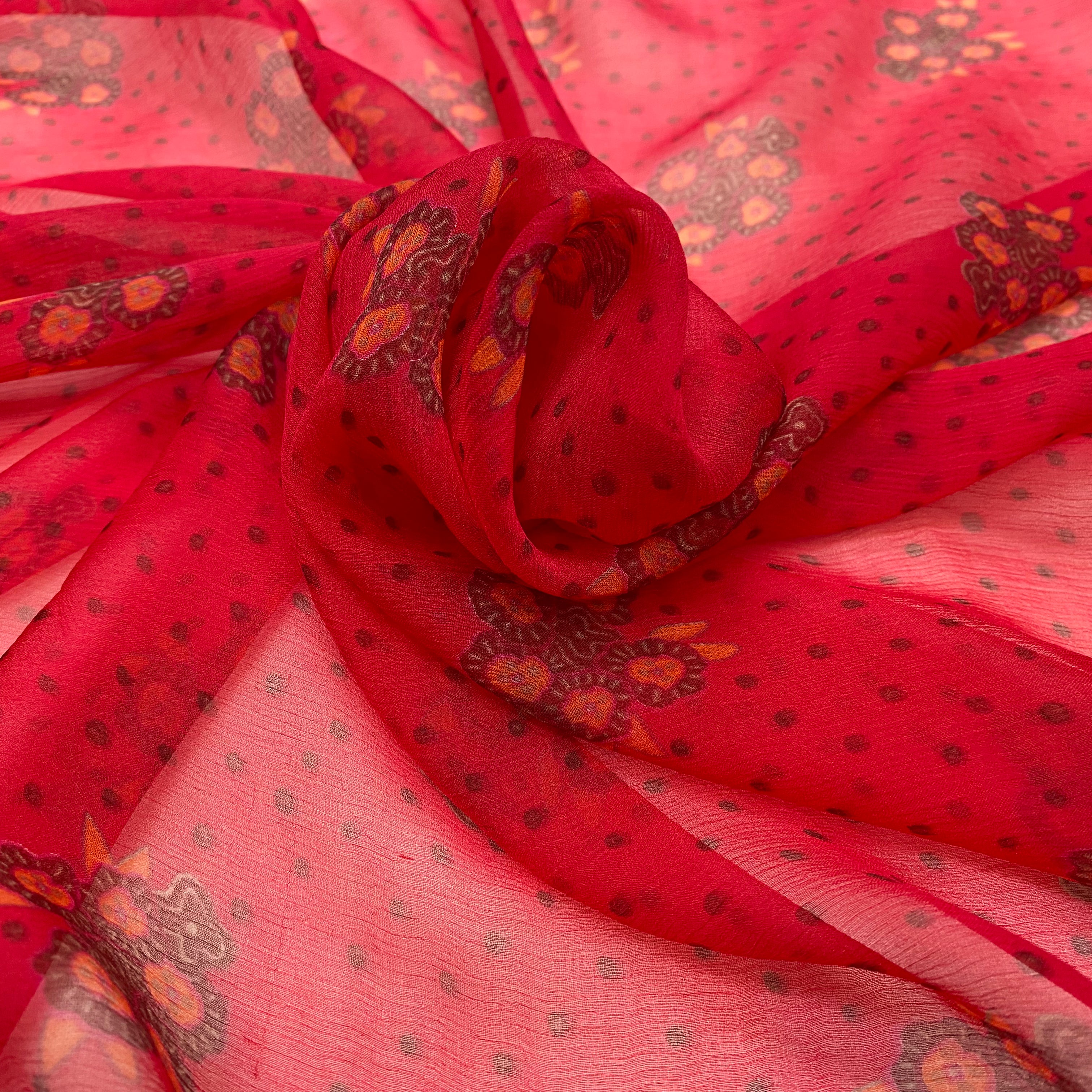 CRÉPON DE SOIE MAZZO DI FIORI E SETA - My Little Coupon