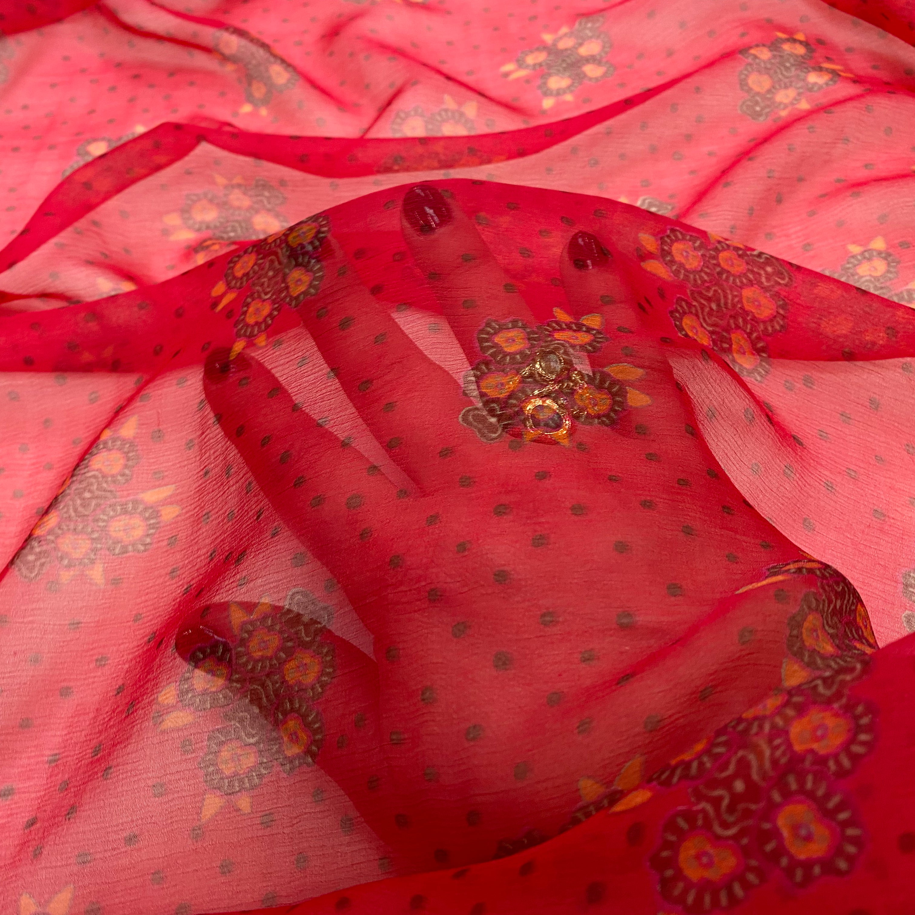 CRÉPON DE SOIE MAZZO DI FIORI E SETA - My Little Coupon