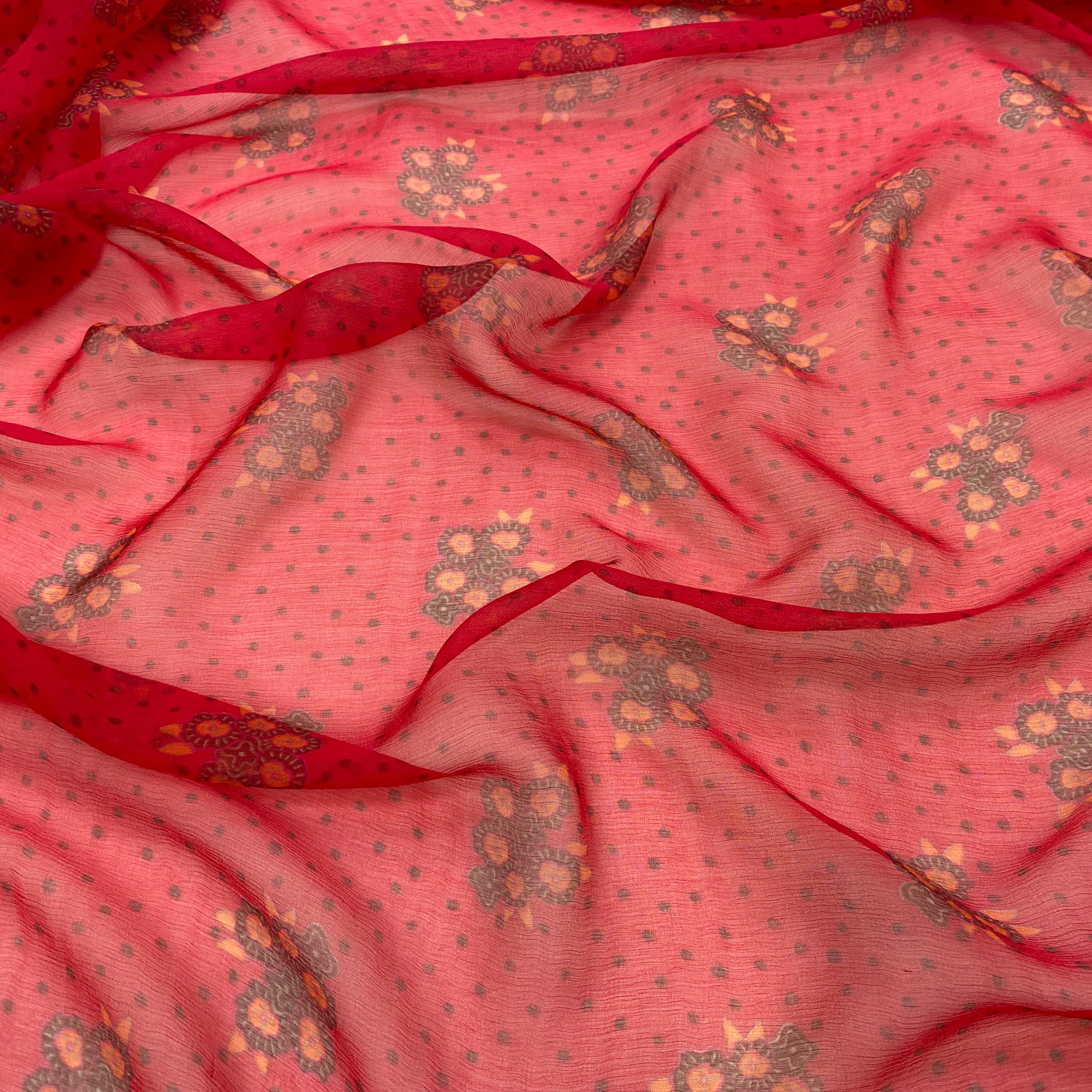 CRÉPON DE SOIE MAZZO DI FIORI E SETA - My Little Coupon