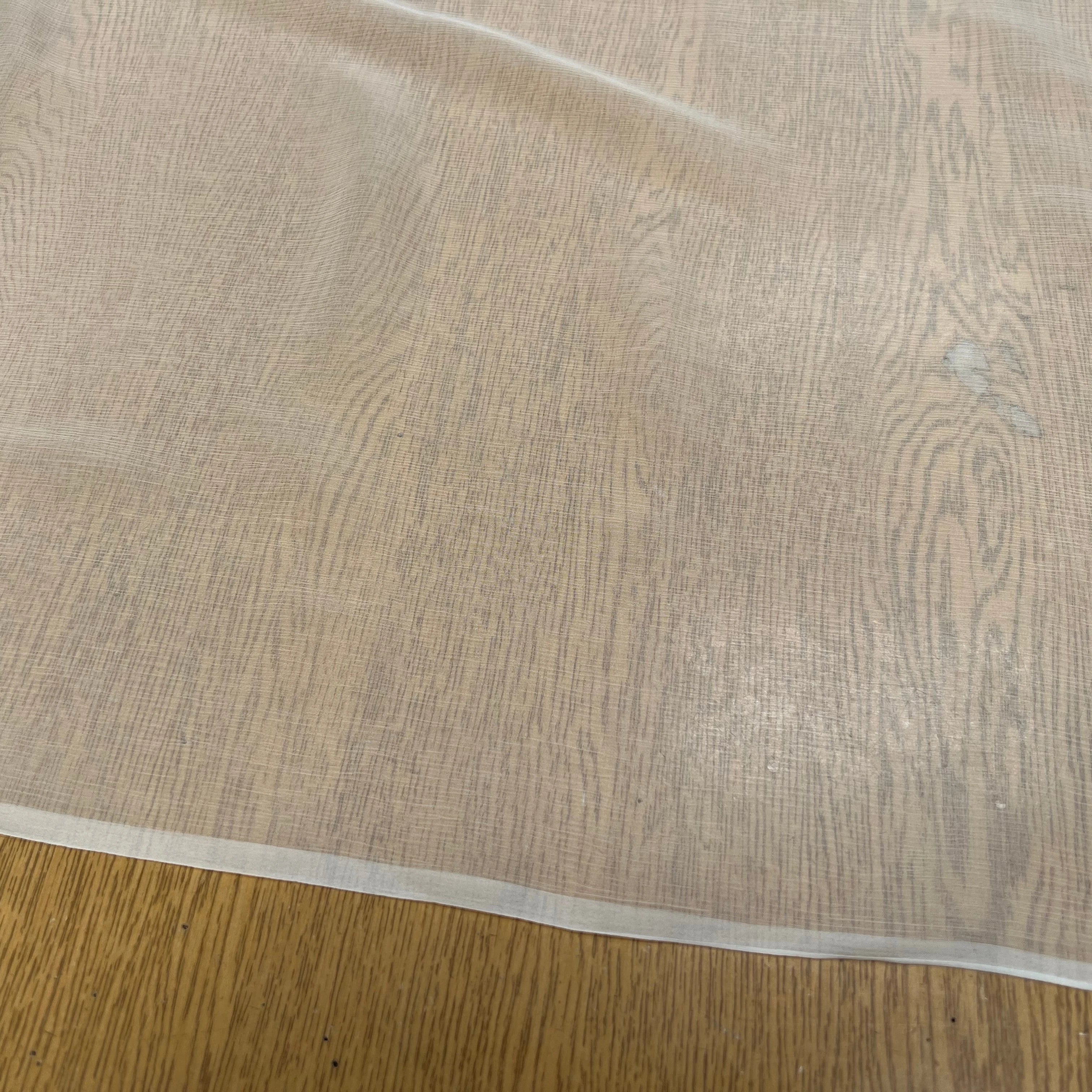 CRÈPON DE SOIE PLISSÉ BLANC CASSÉ 140CM - My Little Coupon