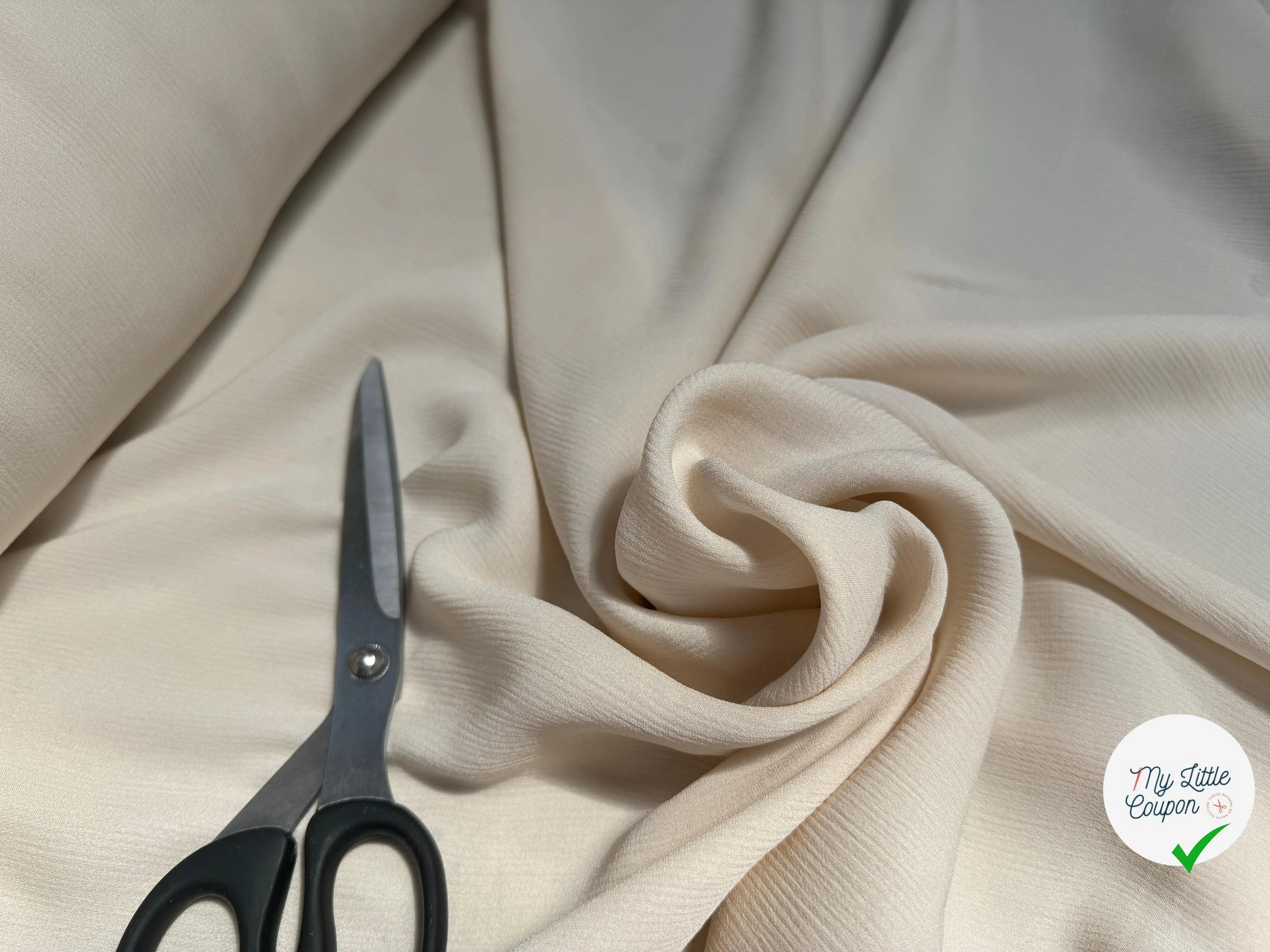 CREPON VISCOSE LOURDE COUTURE - My Little Coupon