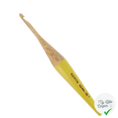 CROCHET EN BOIS DE MANGUIER JAUNE - My Little Coupon