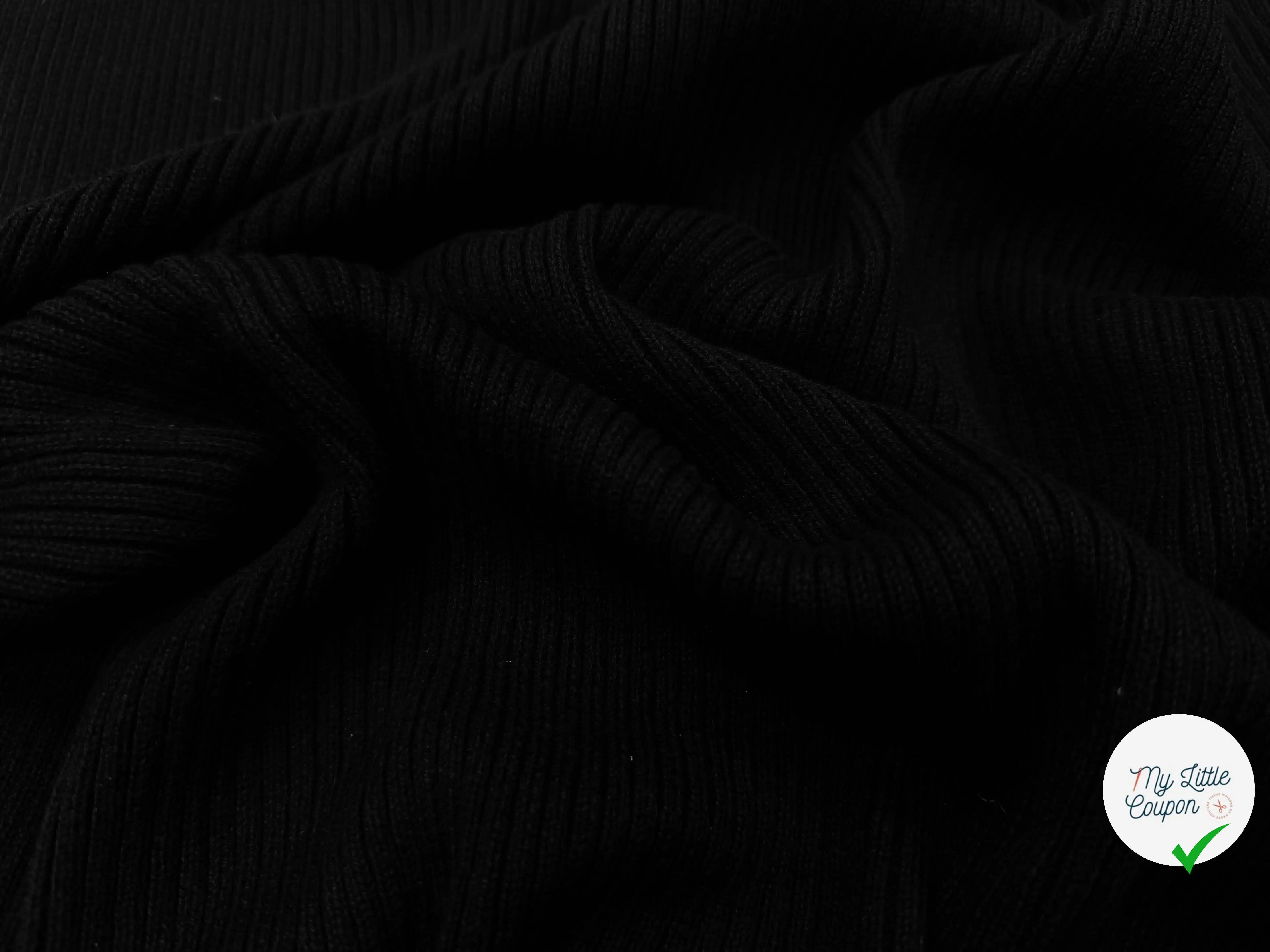 BORD COTE NOIR GROSSES MAILLES - My Little Coupon
