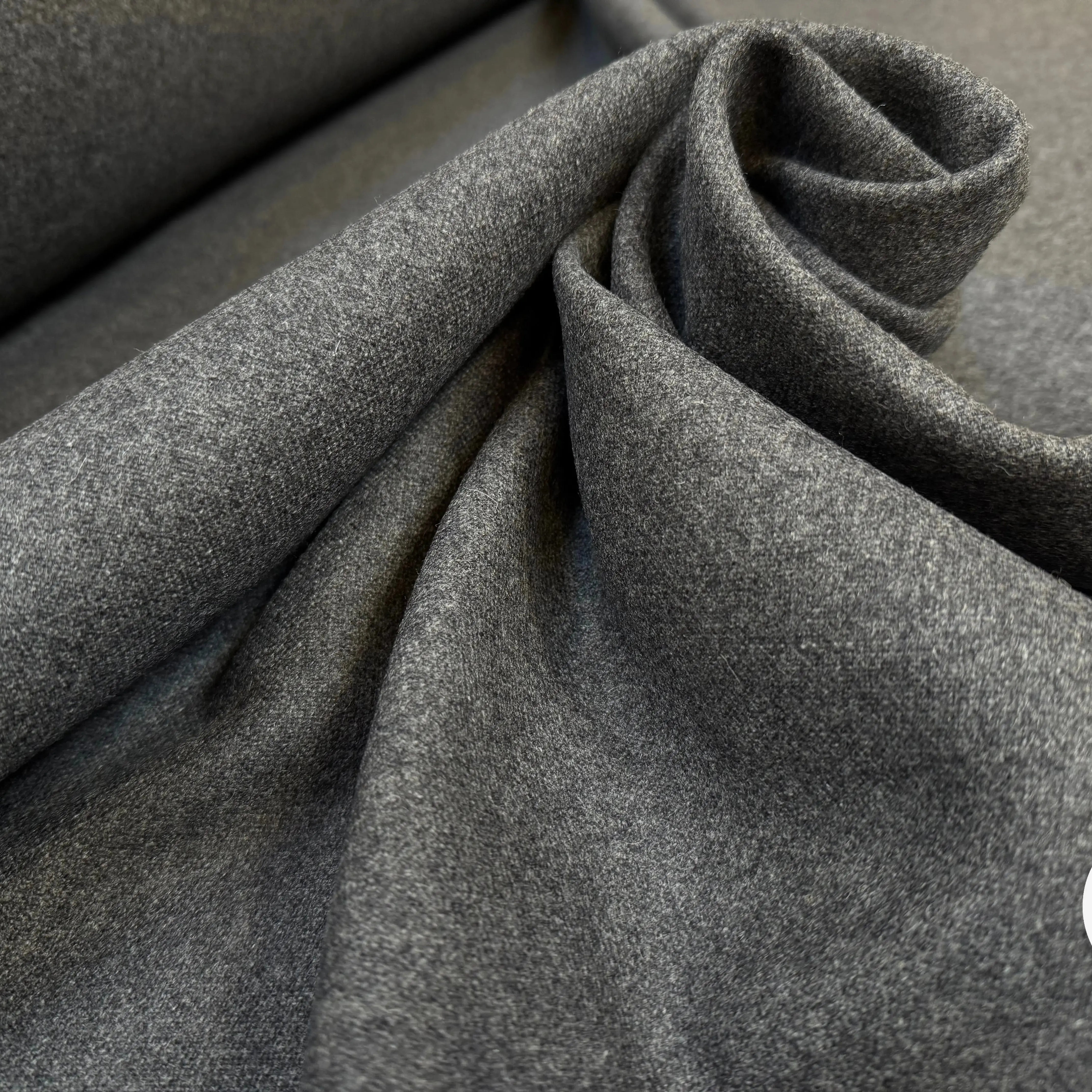 CABAN GRIS 100% LAINE LANIFICIO ROBERTEX - My Little Coupon