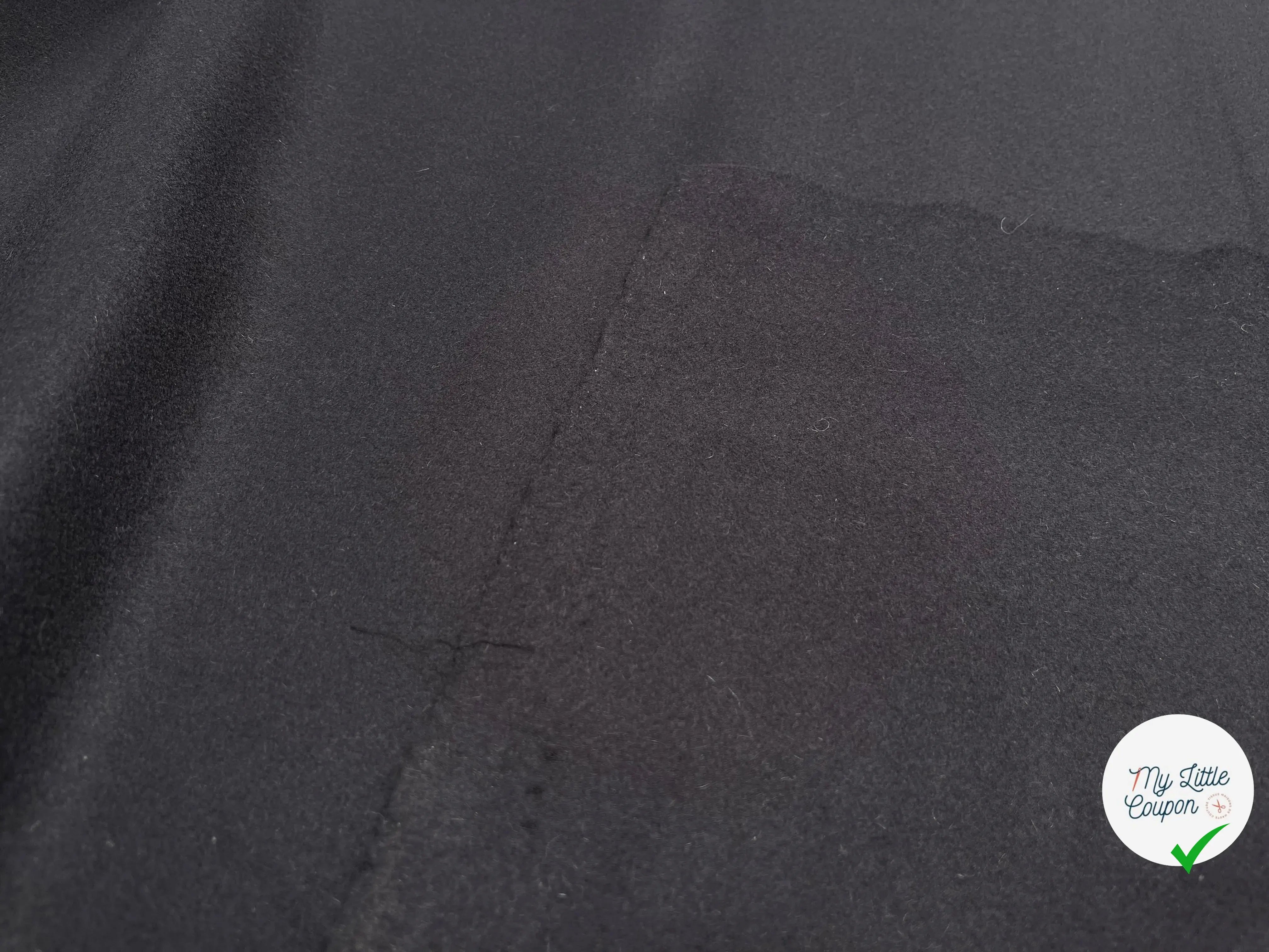 CABAN LOURD BLEU MARINE - My Little Coupon