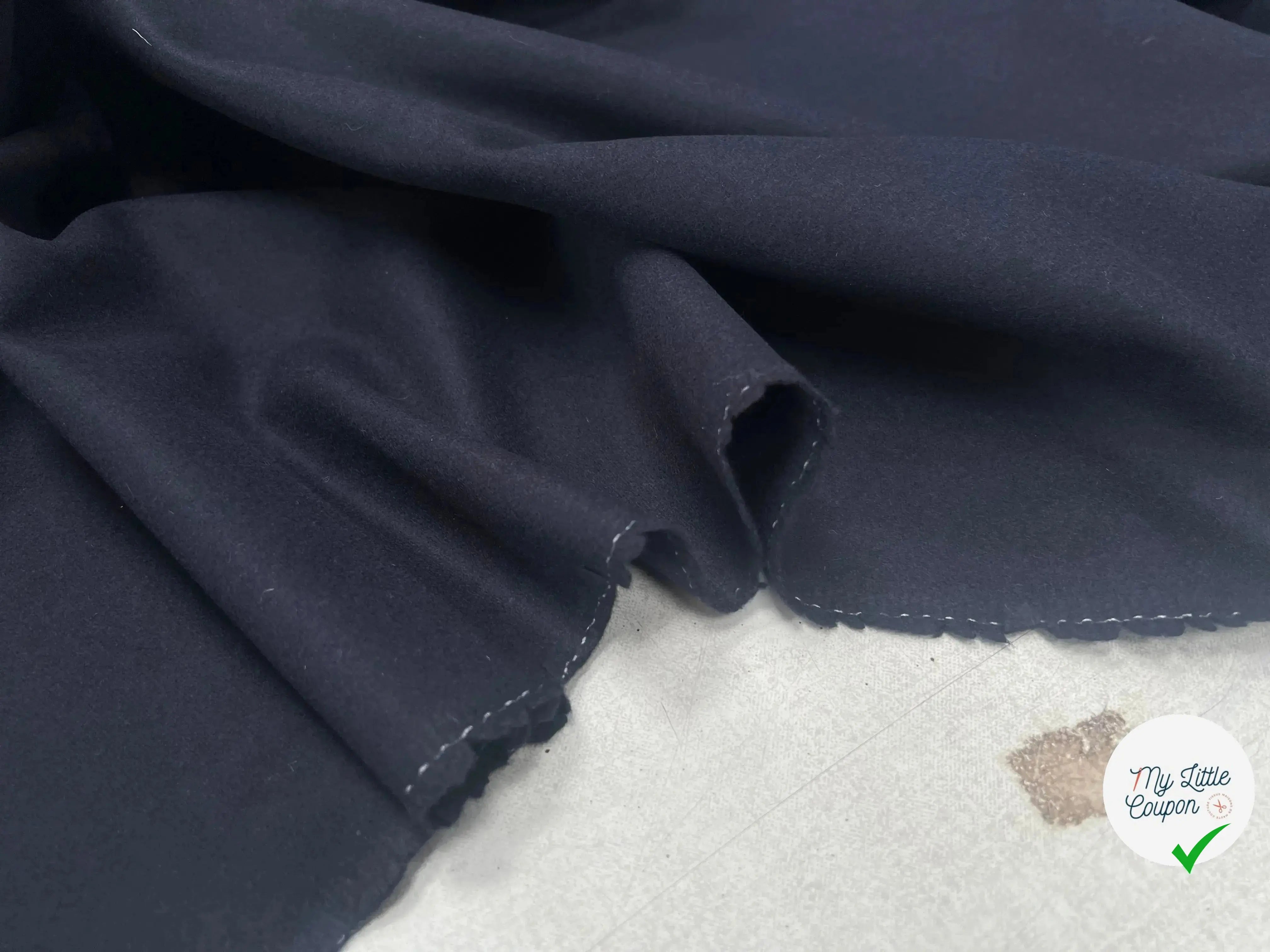 CABAN UNI BLEU MARINE - My Little Coupon