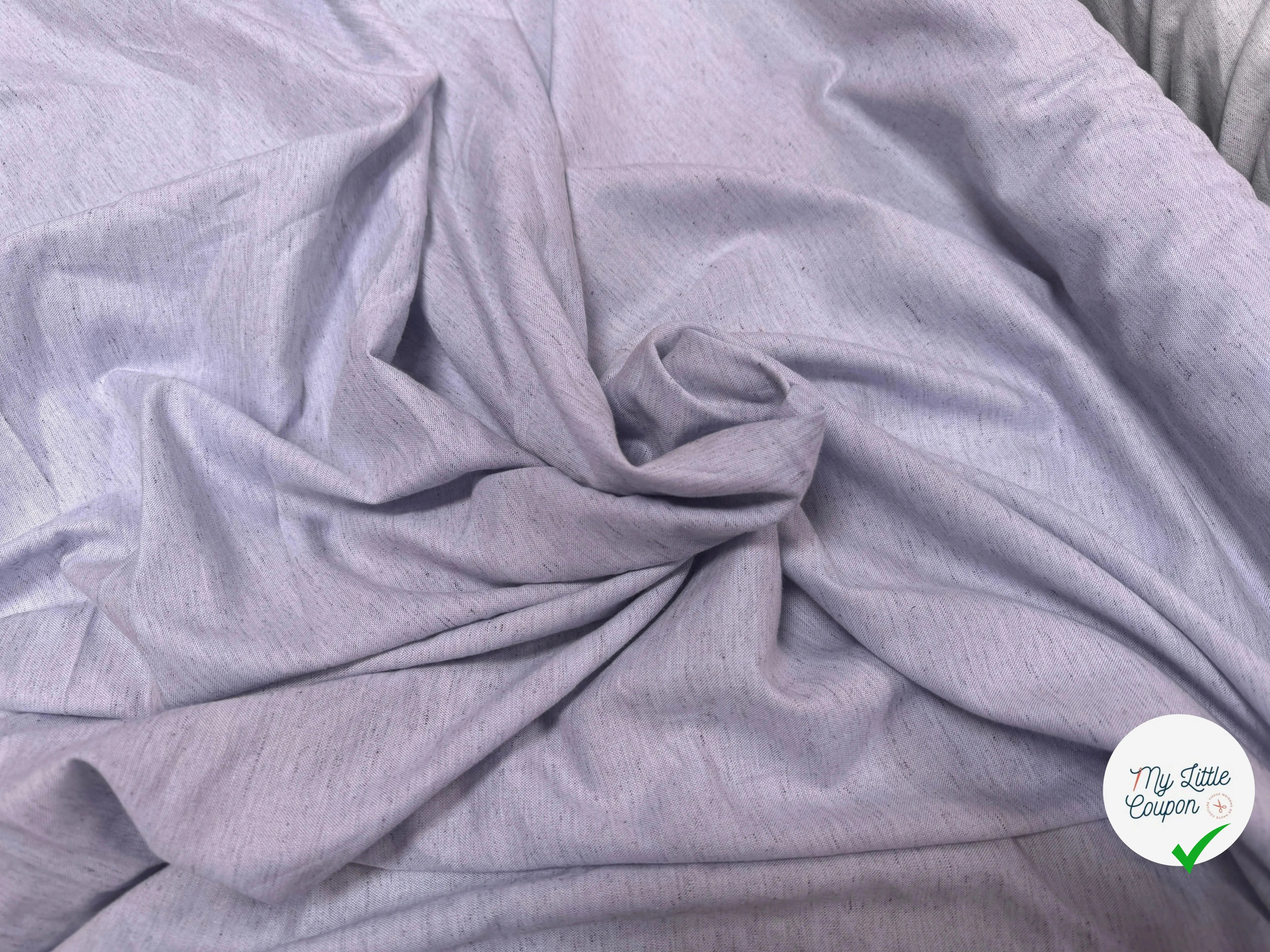 COTON DUVETEUX MOUCHETÉ SOMELIOS BLEU - My Little Coupon