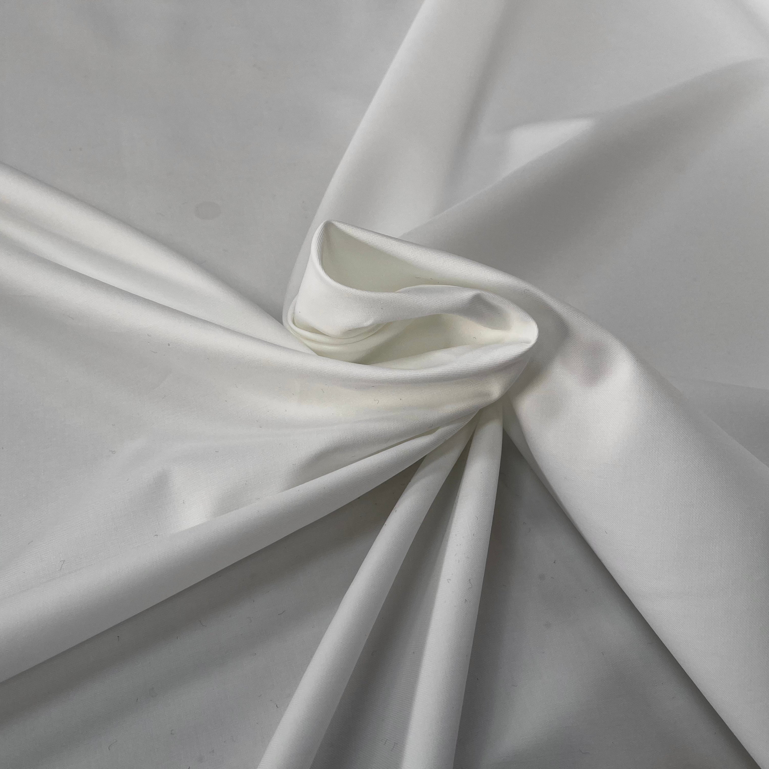 (Chute) COTTON POPELINE, White - My Little Coupon