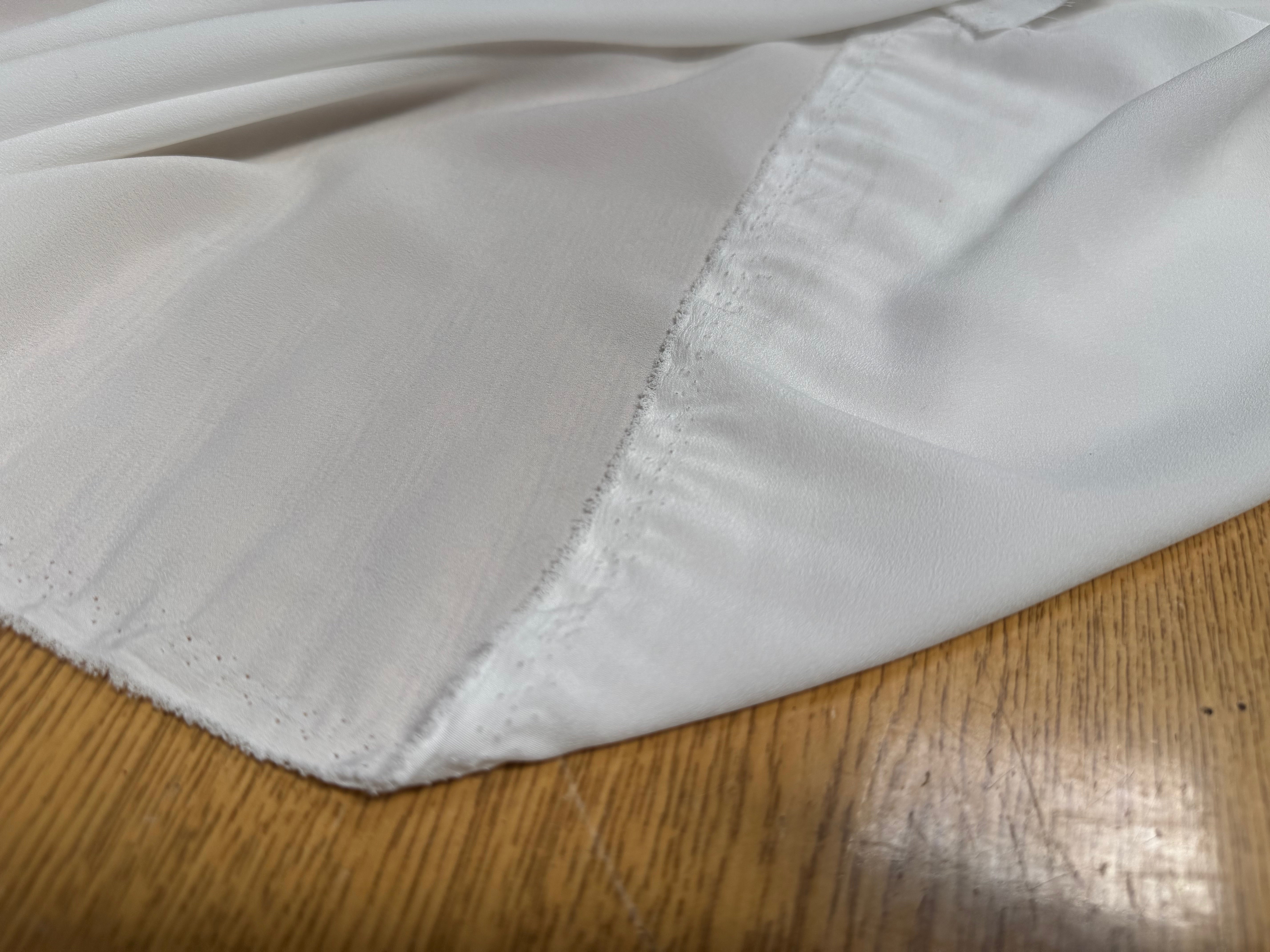 CRÊPE BLANC UNI STRETCH JAPAN - My Little Coupon