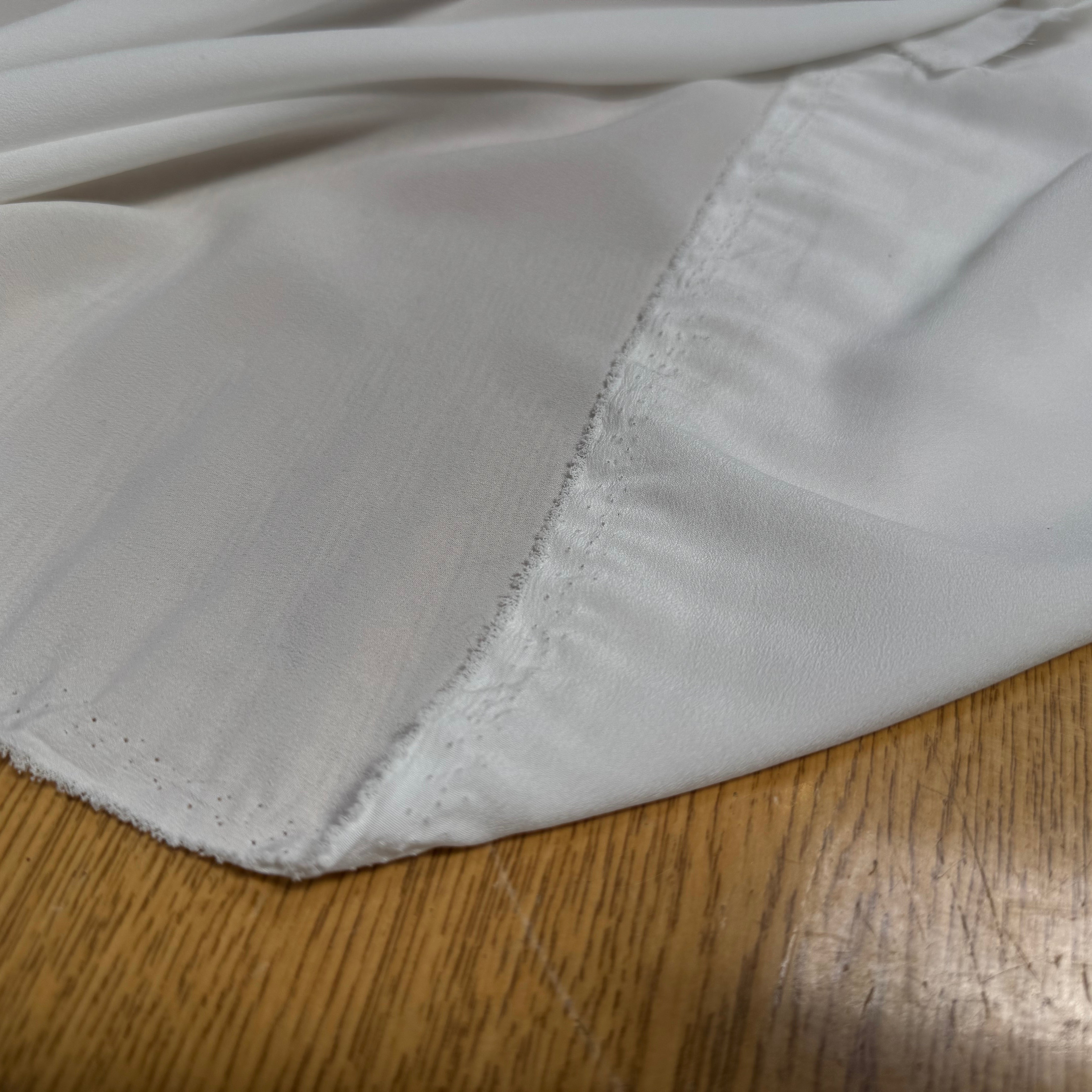 CRÊPE BLANC UNI STRETCH JAPAN - My Little Coupon