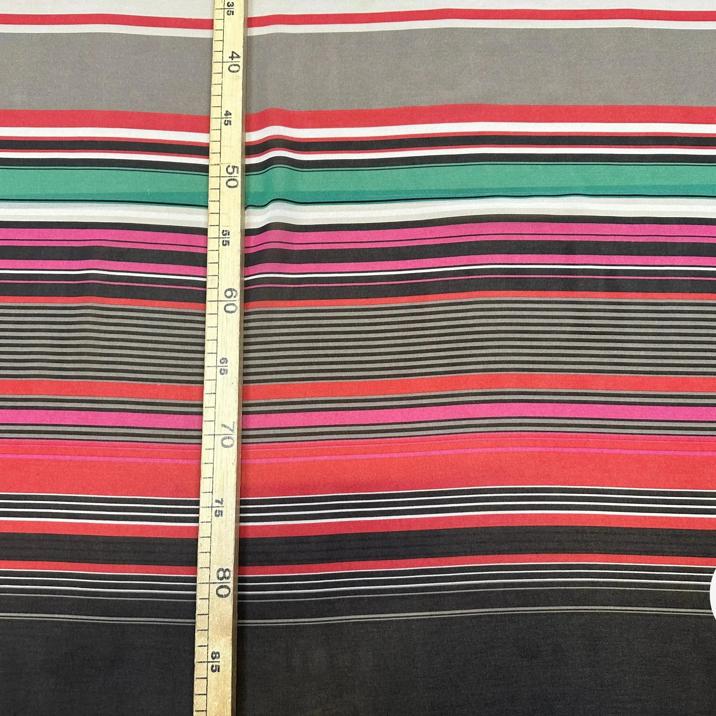 CREPE GEORGETTE STRIPES - My Little Coupon