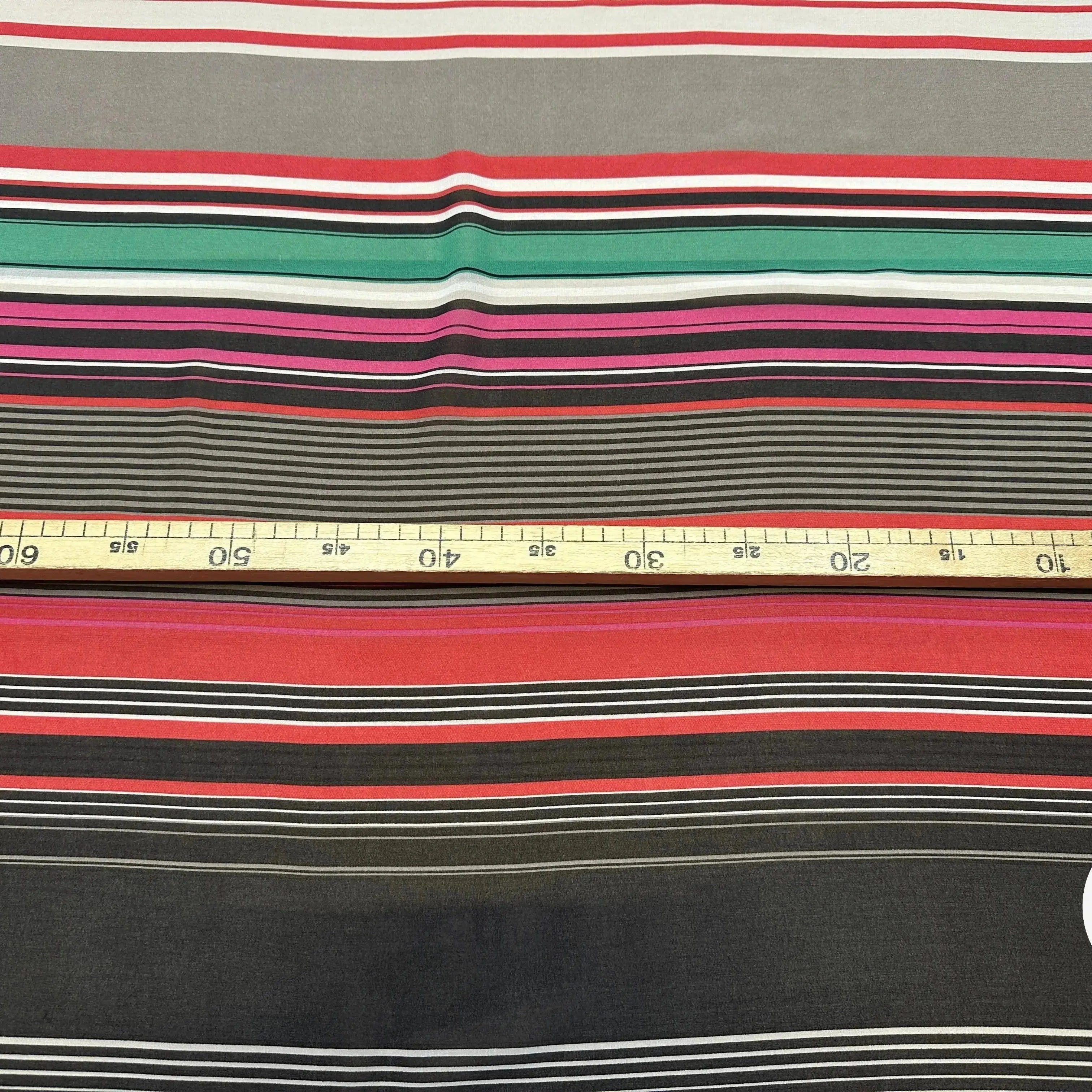 CREPE GEORGETTE STRIPES - My Little Coupon